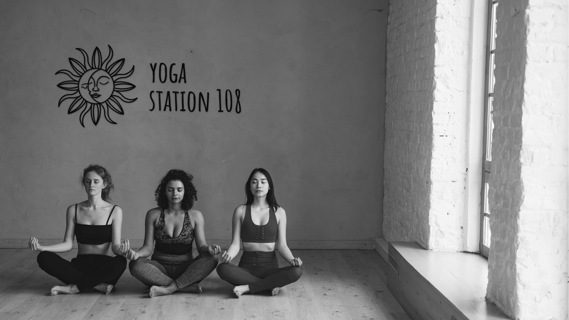 Логотип для студии йоги «Yoga Station 108» — Изображение №1 — Брендинг, Графика на Dprofile