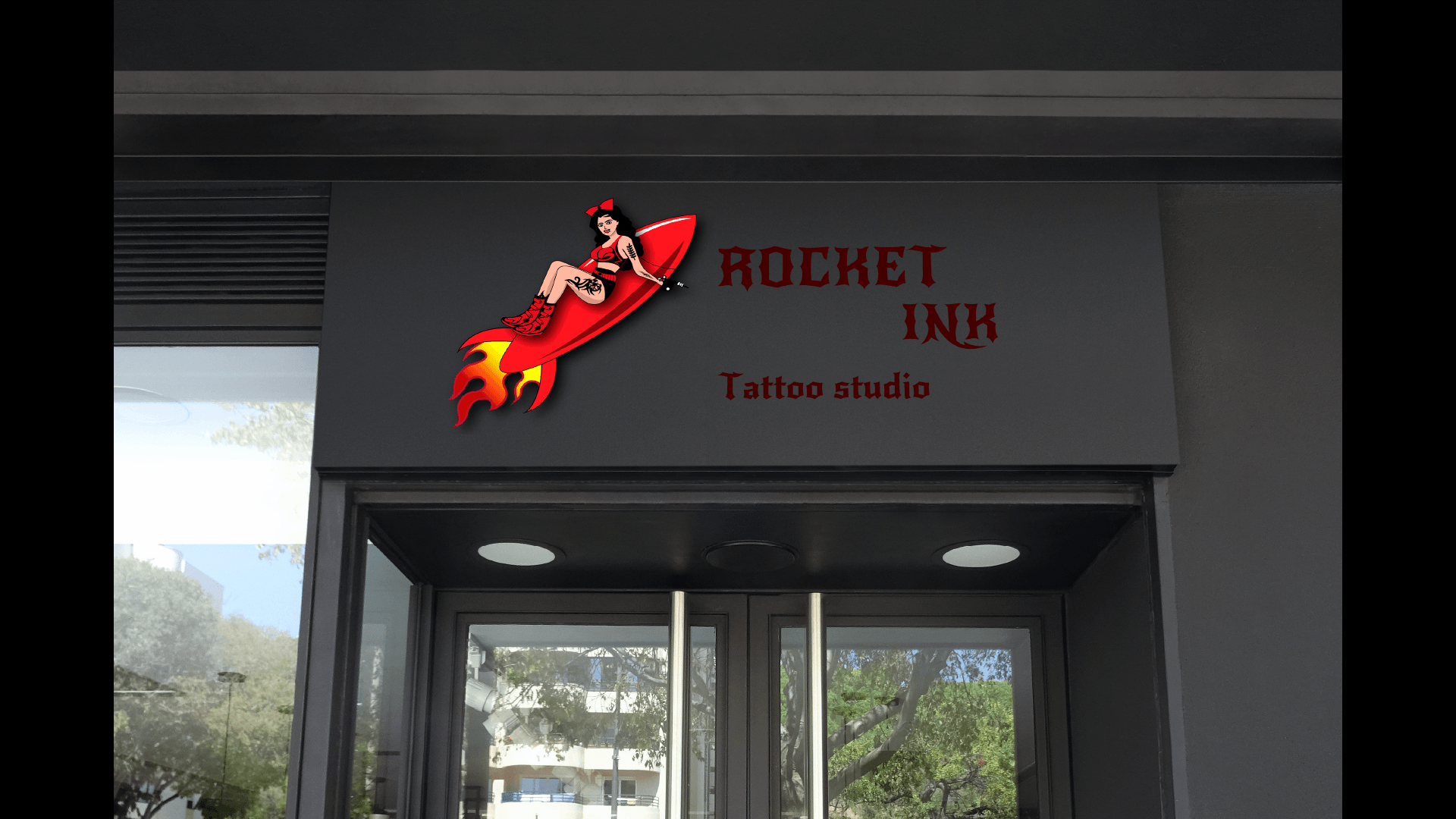 Logo tattoo studio — Изображение №6 — Иллюстрация, Графика на Dprofile