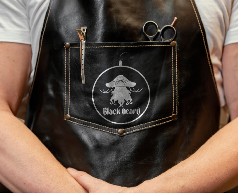 Barbershop logo — Иллюстрация, Графика на Dprofile