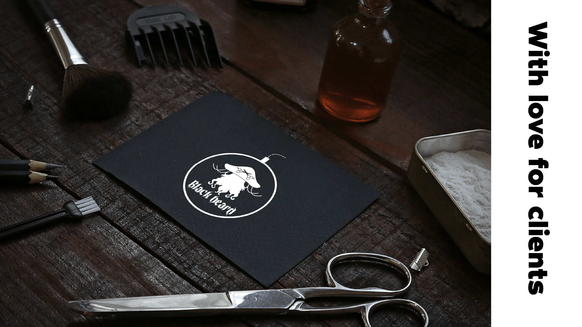 Barbershop logo — Изображение №8 — Иллюстрация, Графика на Dprofile