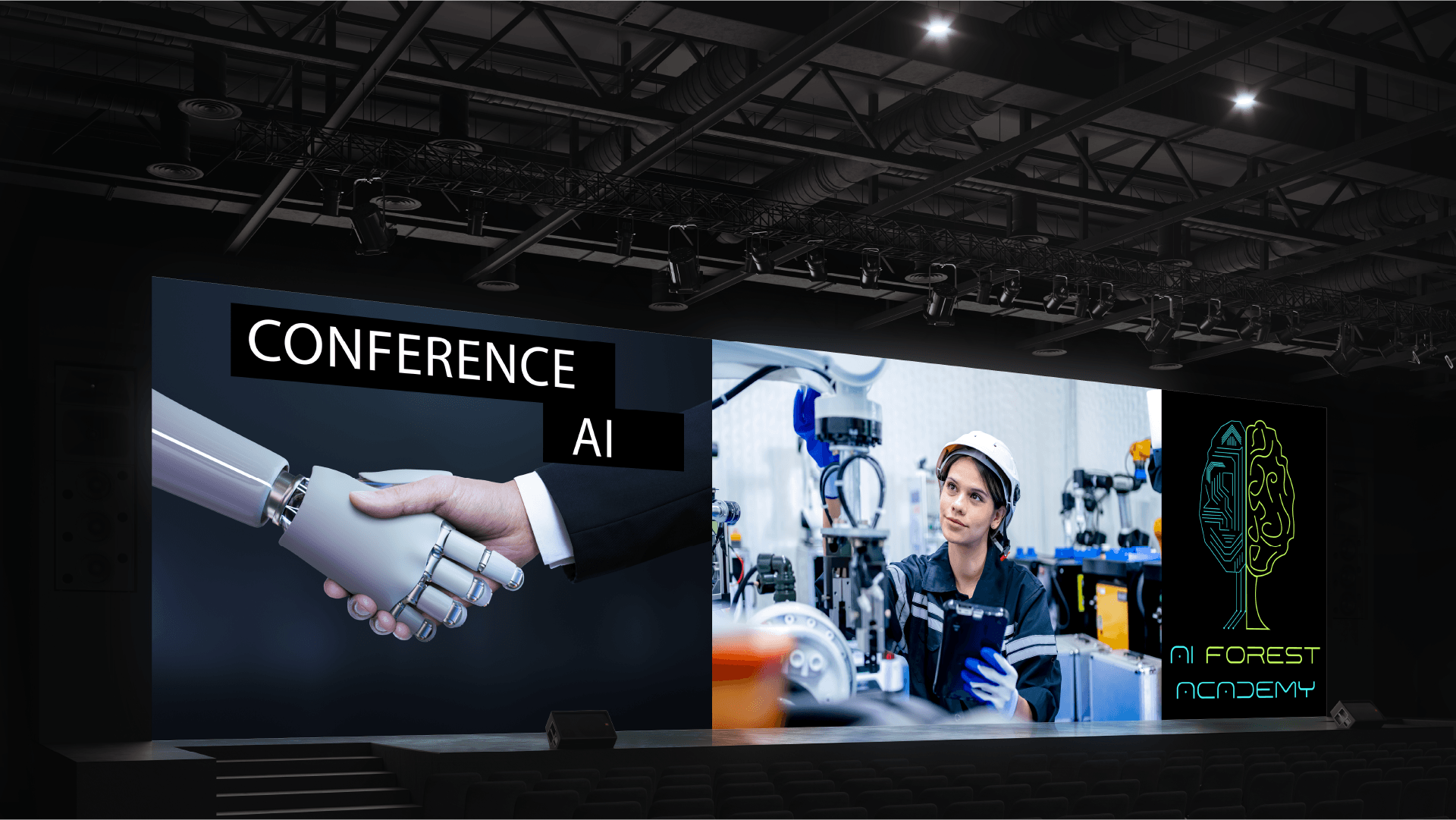 Academy's AI logo — Изображение №3 — Иллюстрация, Графика на Dprofile