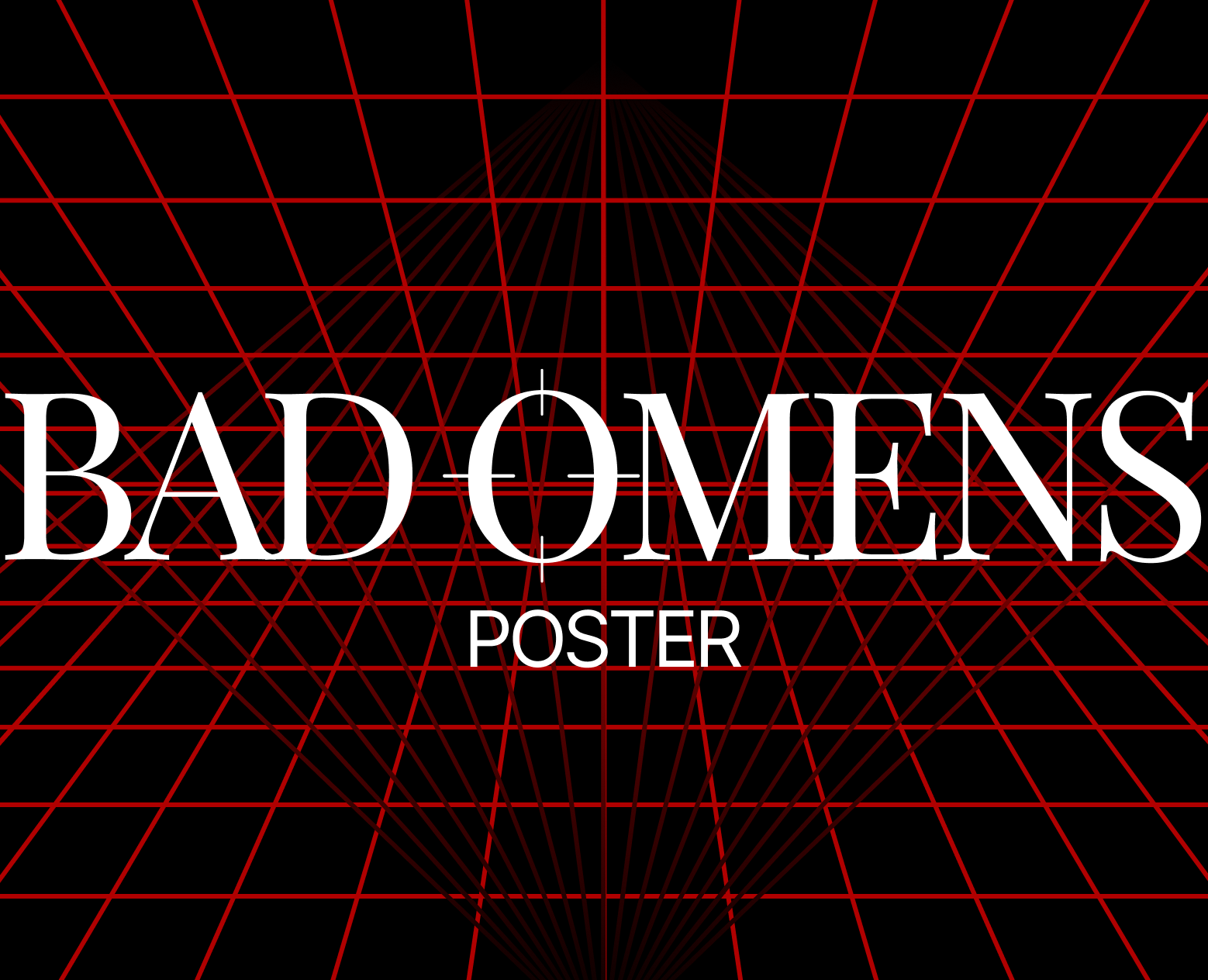 Bad omens band poster — Графика на Dprofile