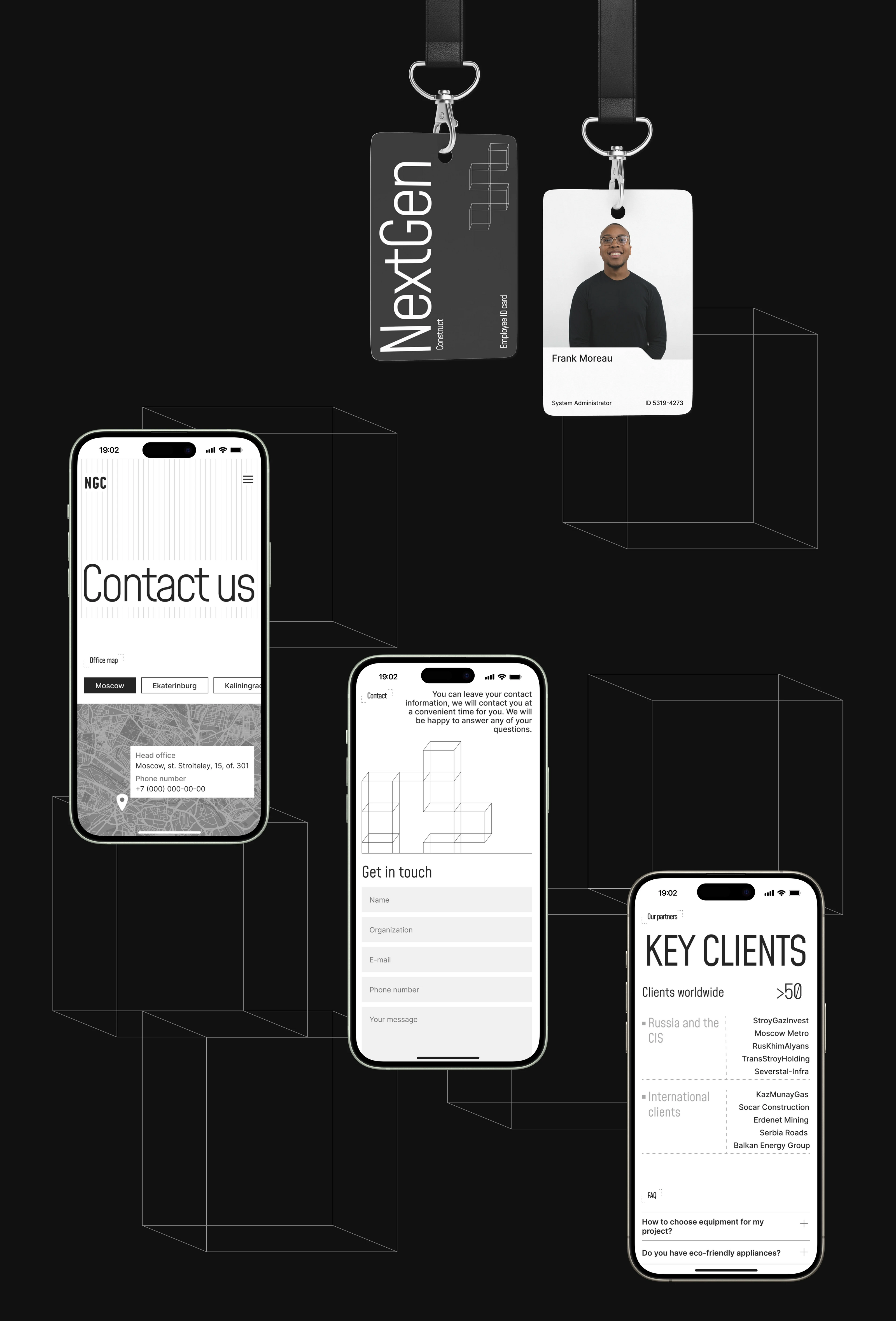 NextGen Construction — Изображение №4 — Интерфейсы, Брендинг на Dprofile