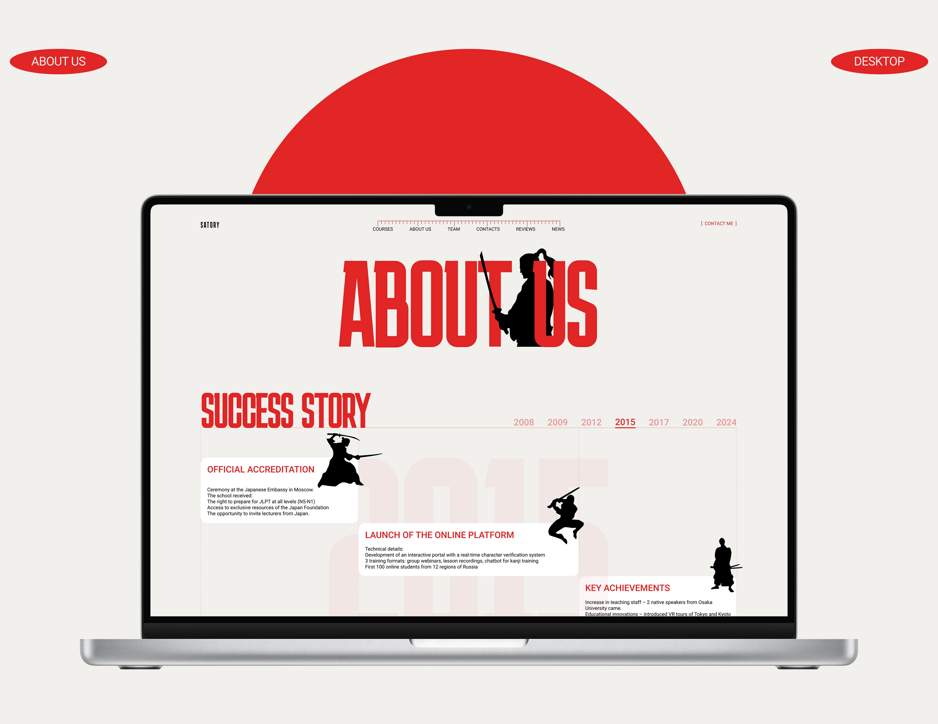 Satory/Language school/Corporate website — Изображение №11 — Интерфейсы, Брендинг на Dprofile