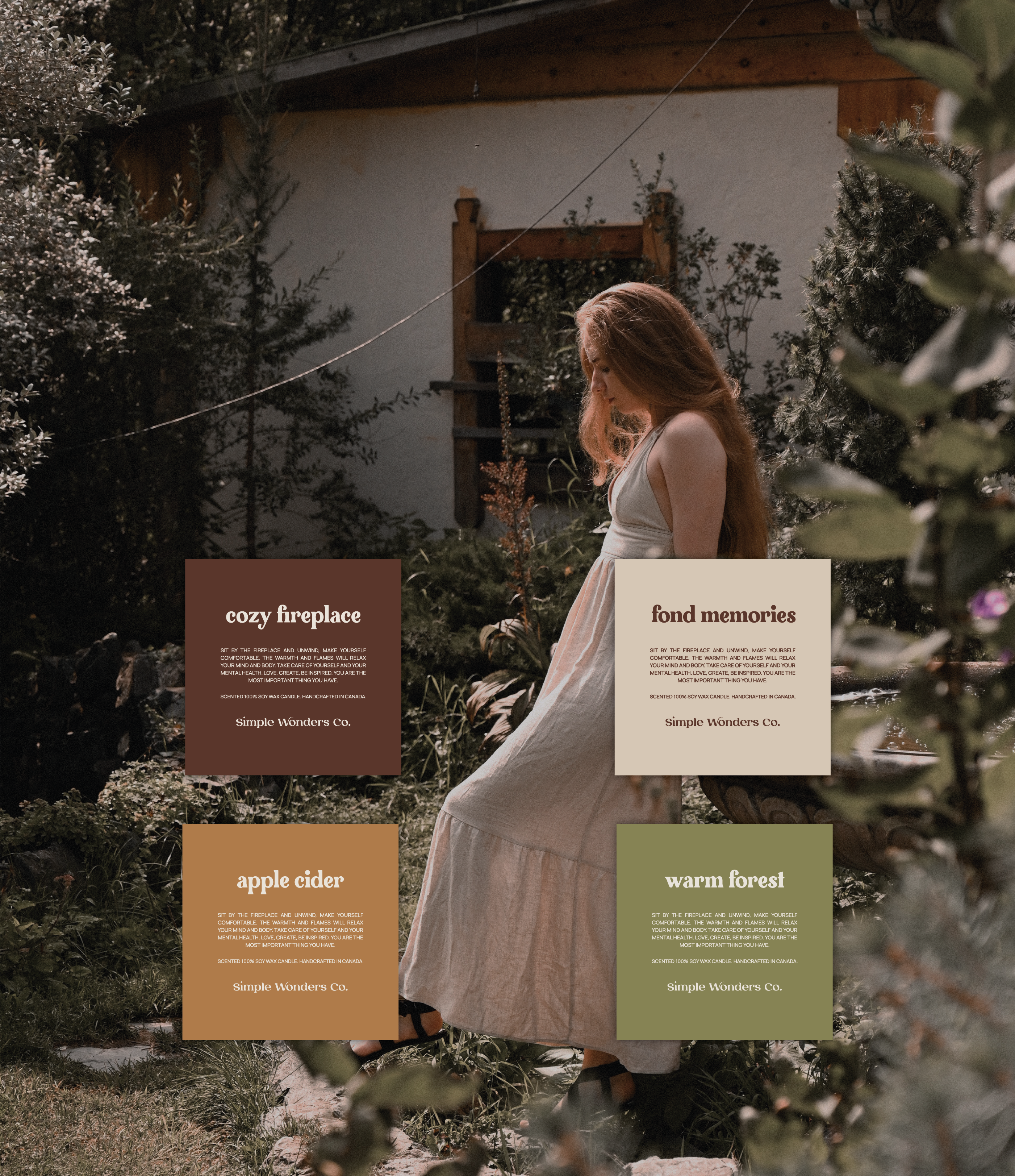 Simple Wonders Co / Candle brand — Изображение №11 — Брендинг на Dprofile