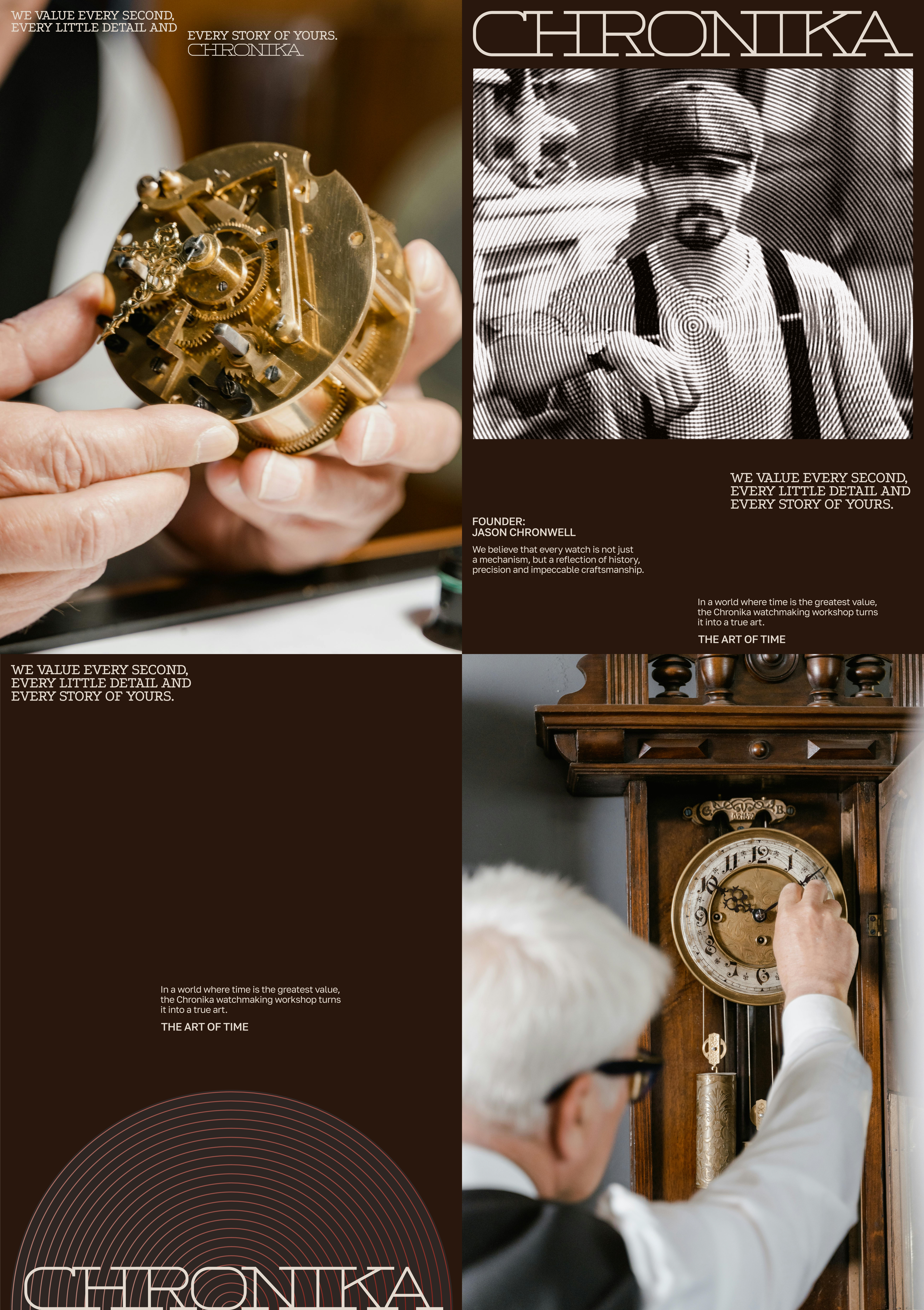 Chronika / Watch workshop — Изображение №22 — Брендинг на Dprofile