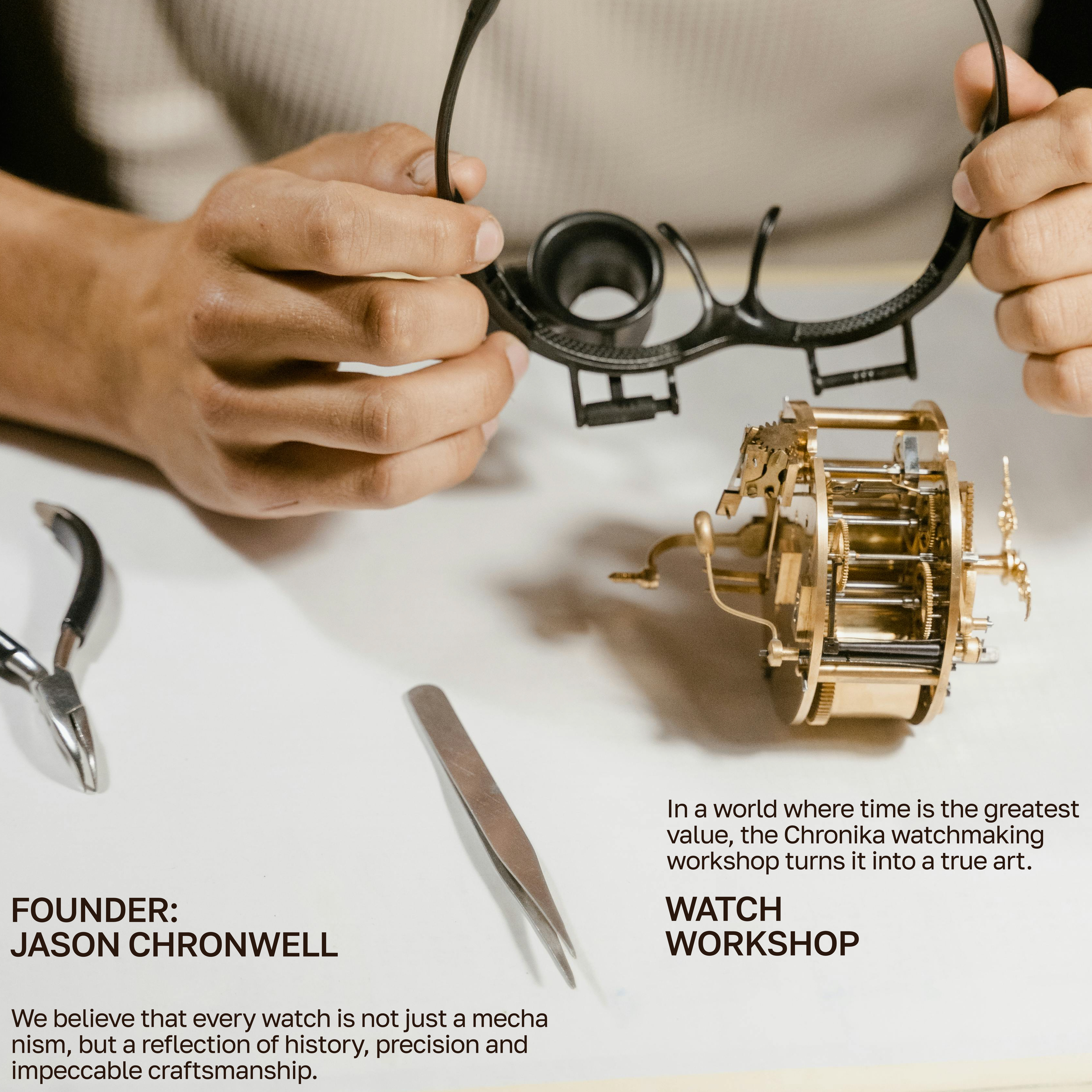 Chronika / Watch workshop — Изображение №17 — Брендинг на Dprofile