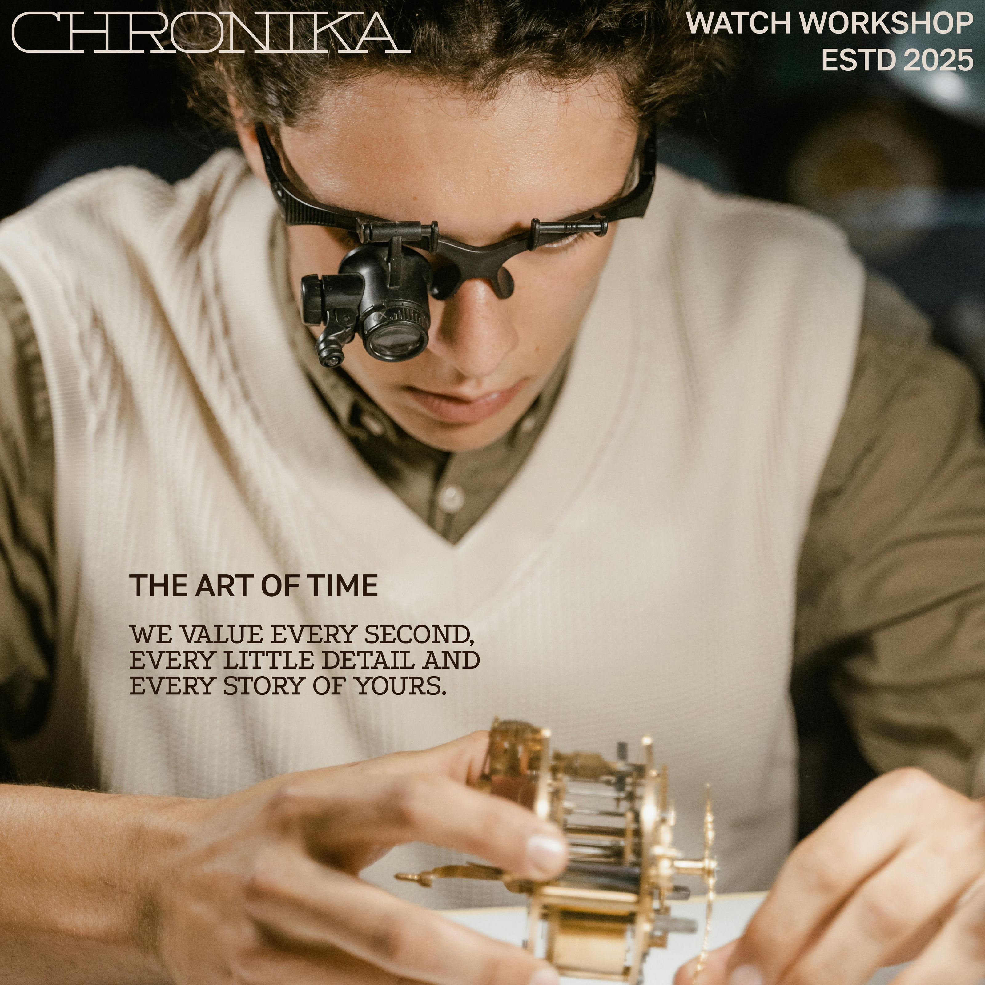 Chronika / Watch workshop — Изображение №1 — Брендинг на Dprofile