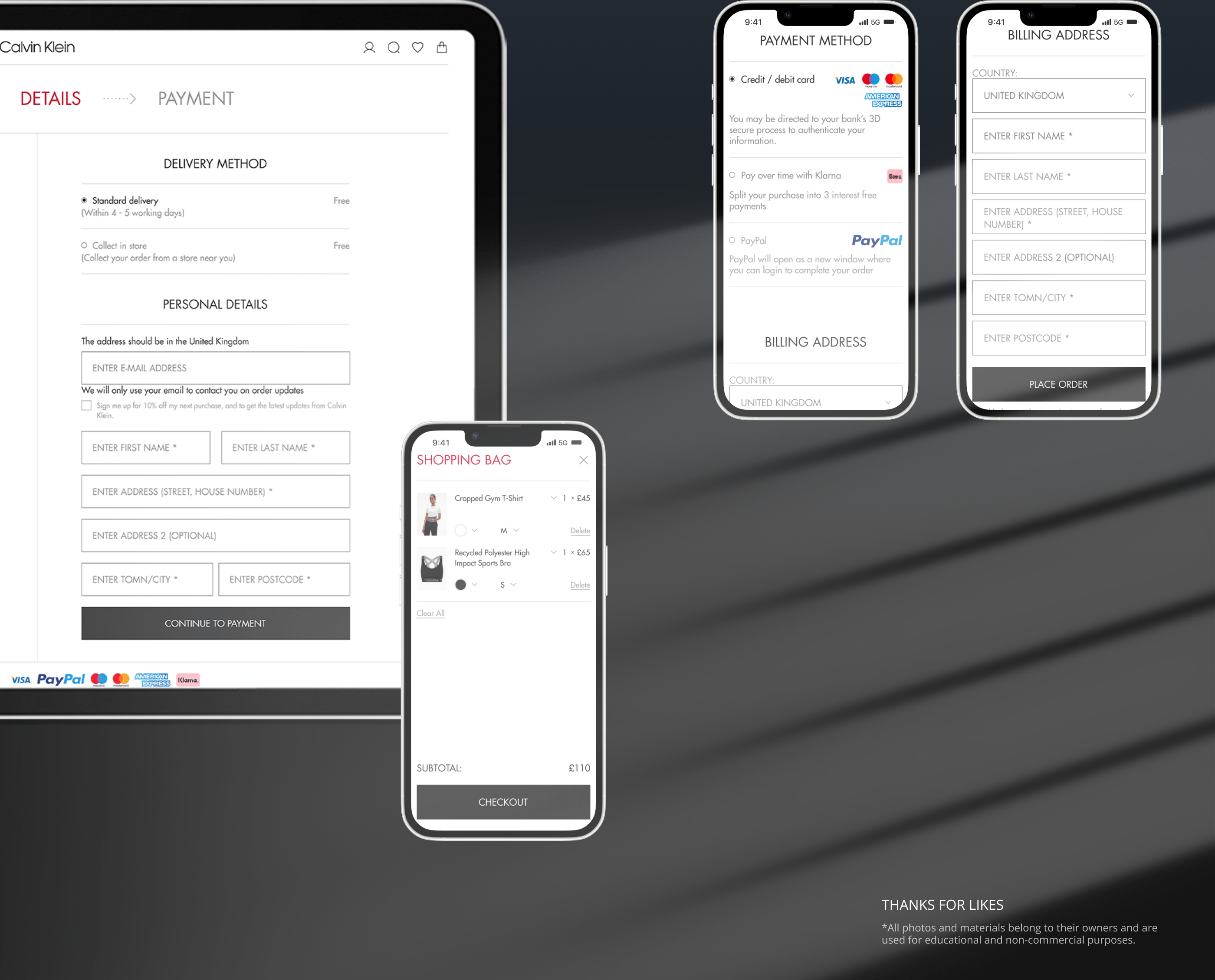 Calvin Klein | E-commerce redesign — Изображение №6 — Интерфейсы, Анимация на Dprofile