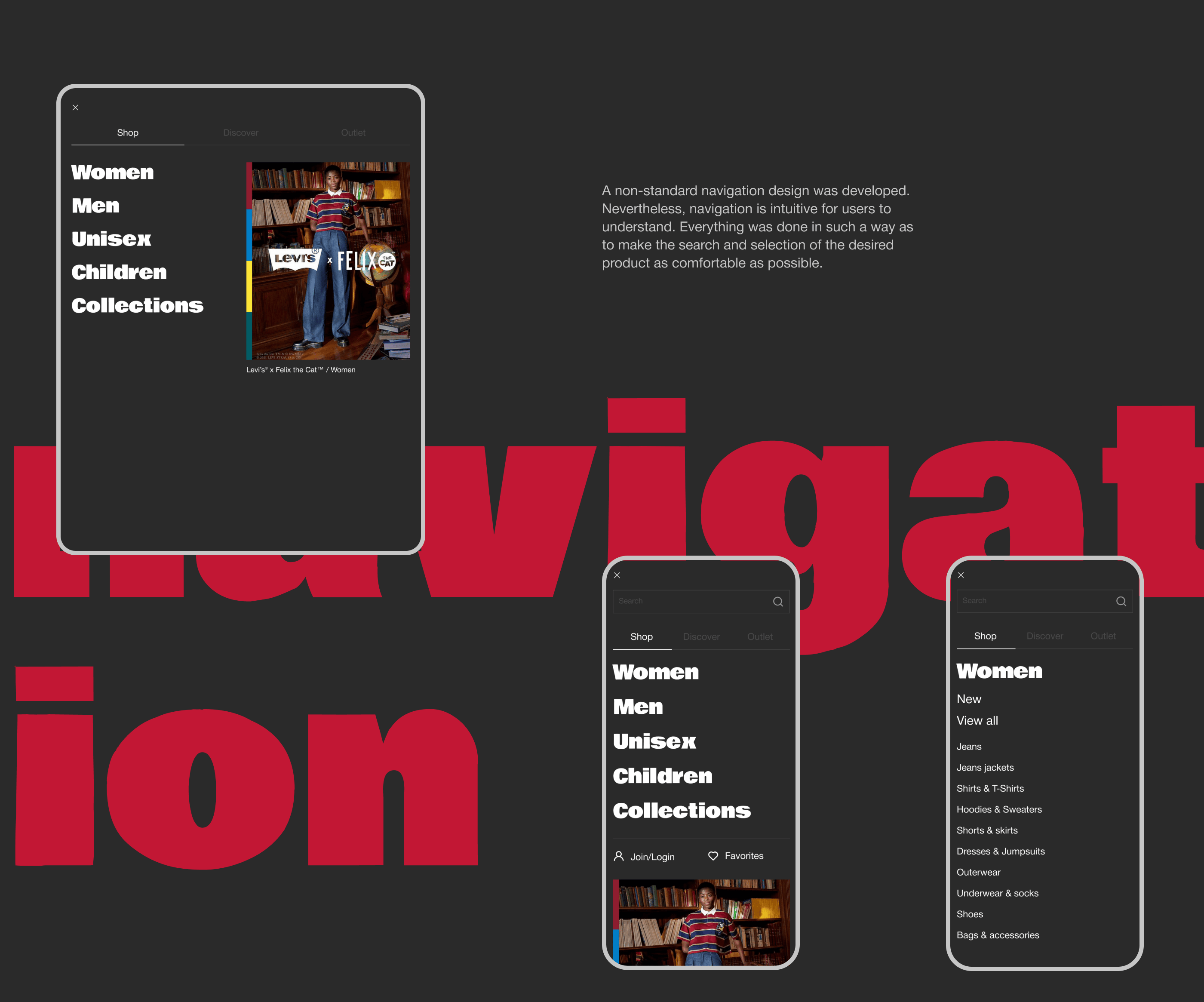 LEVI`S — Редизайн — Изображение №10 — Интерфейсы на Dprofile