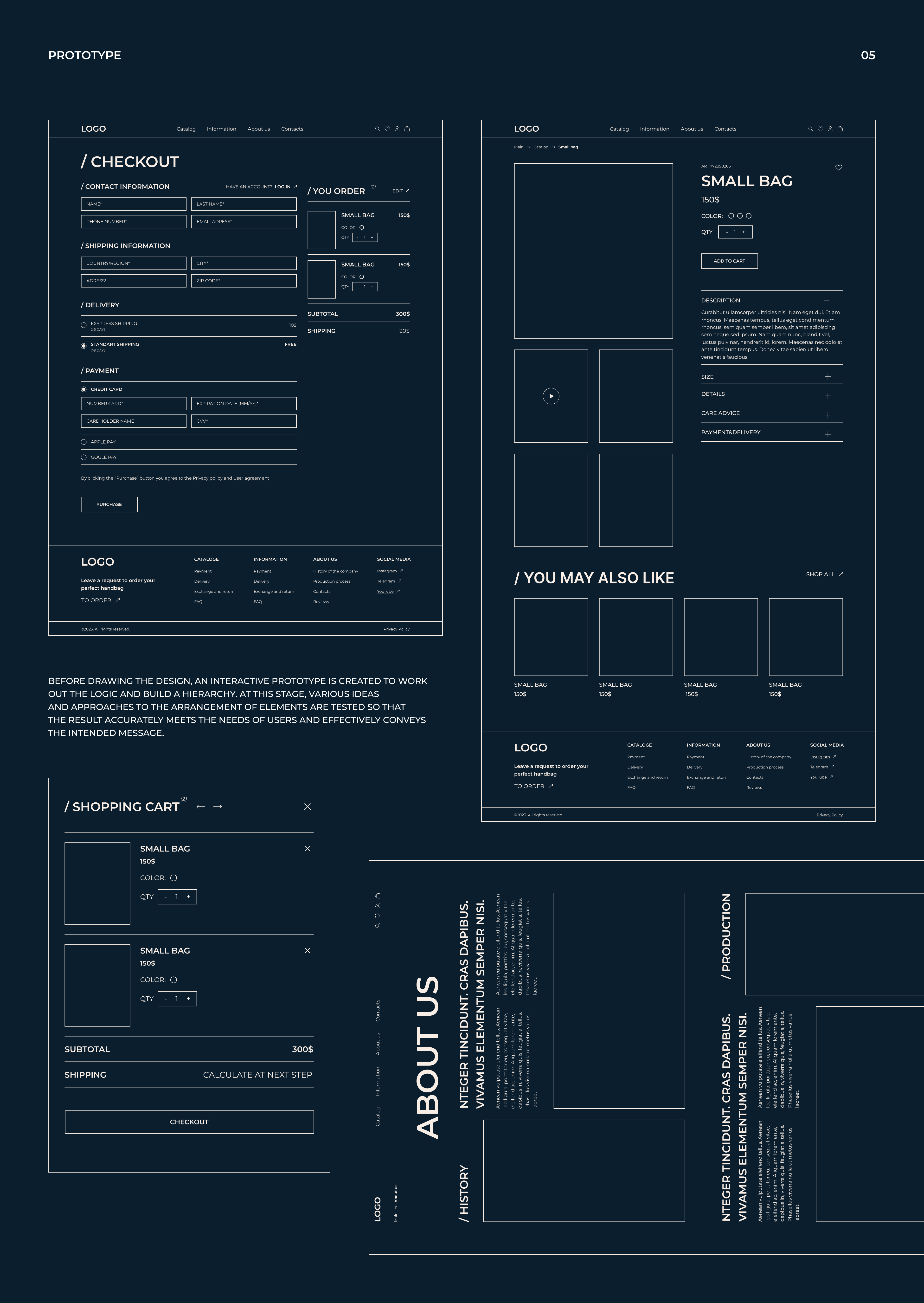 Online store of women's bags — Изображение №4 — Интерфейсы на Dprofile