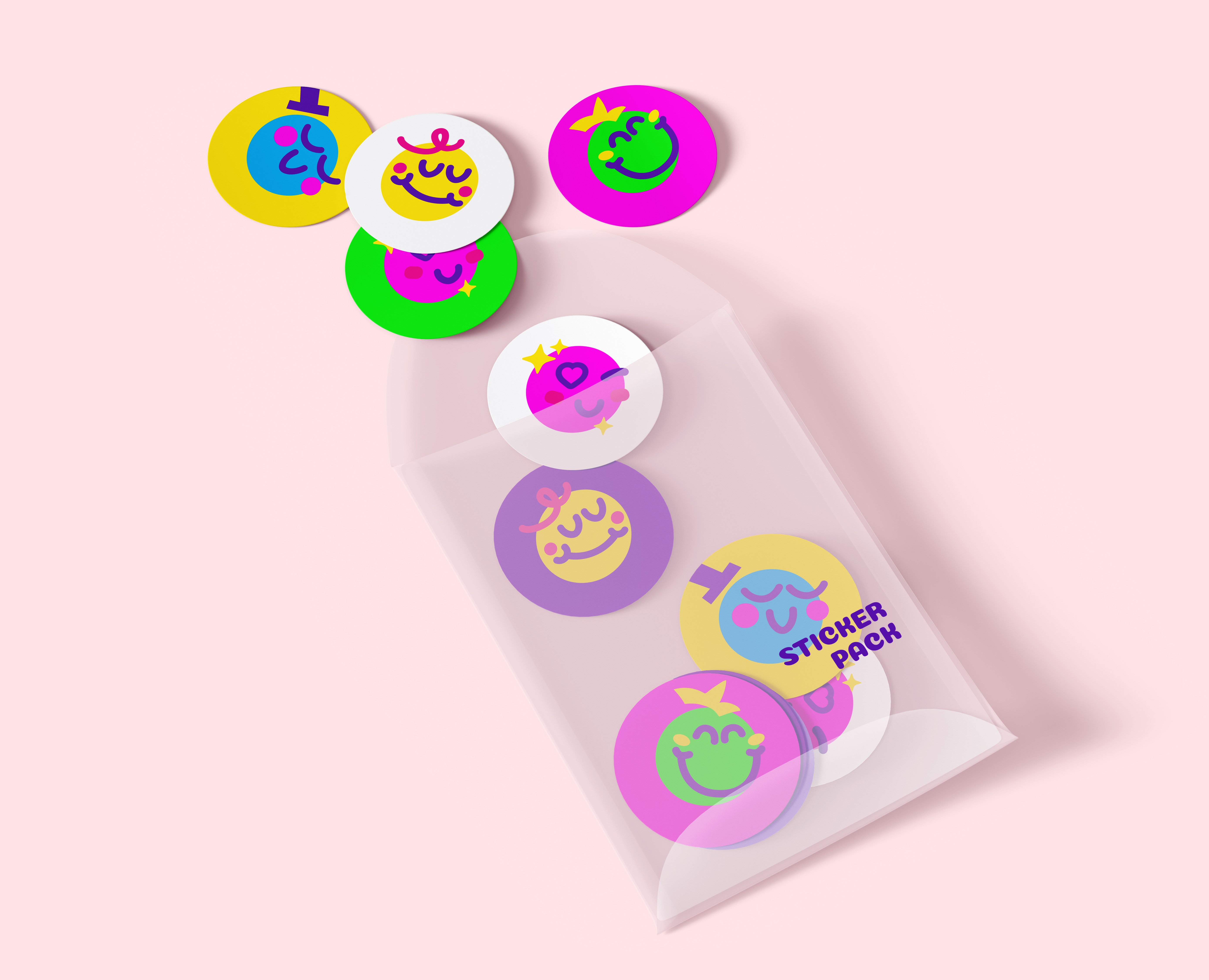 brand friend statuses / CHARACTER DESIGN — Брендинг, Иллюстрация на Dprofile