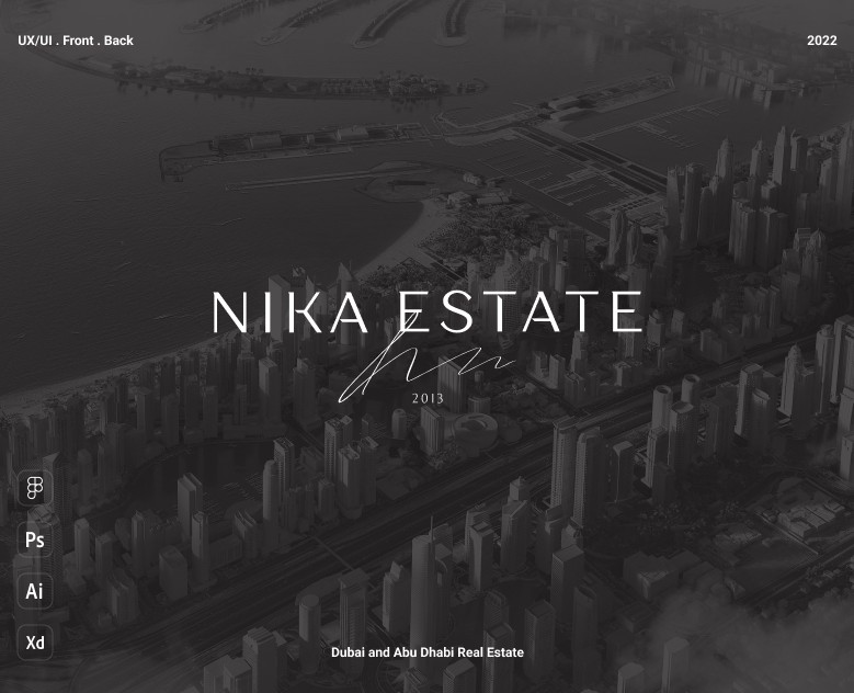Nika Estate | Real estate in UAE — Интерфейсы на Dprofile