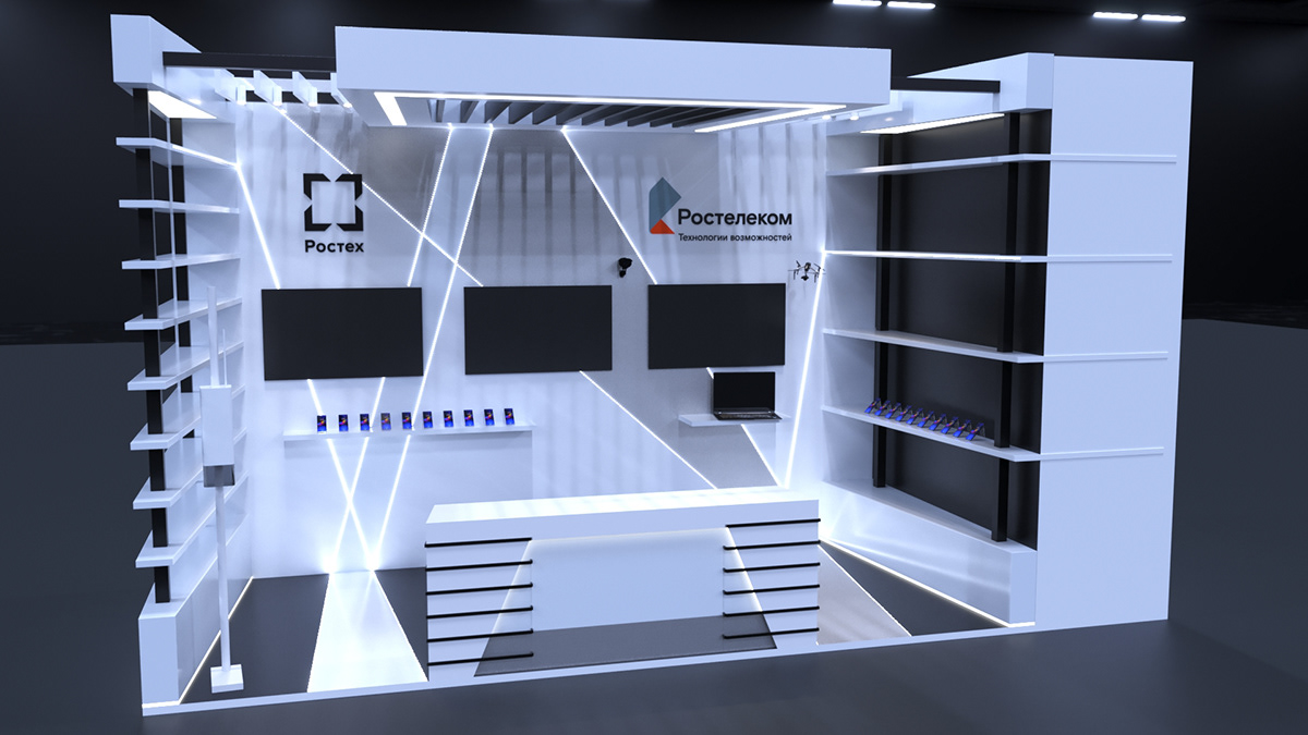 Выставочный стенд — Изображение №5 — 3D на Dprofile