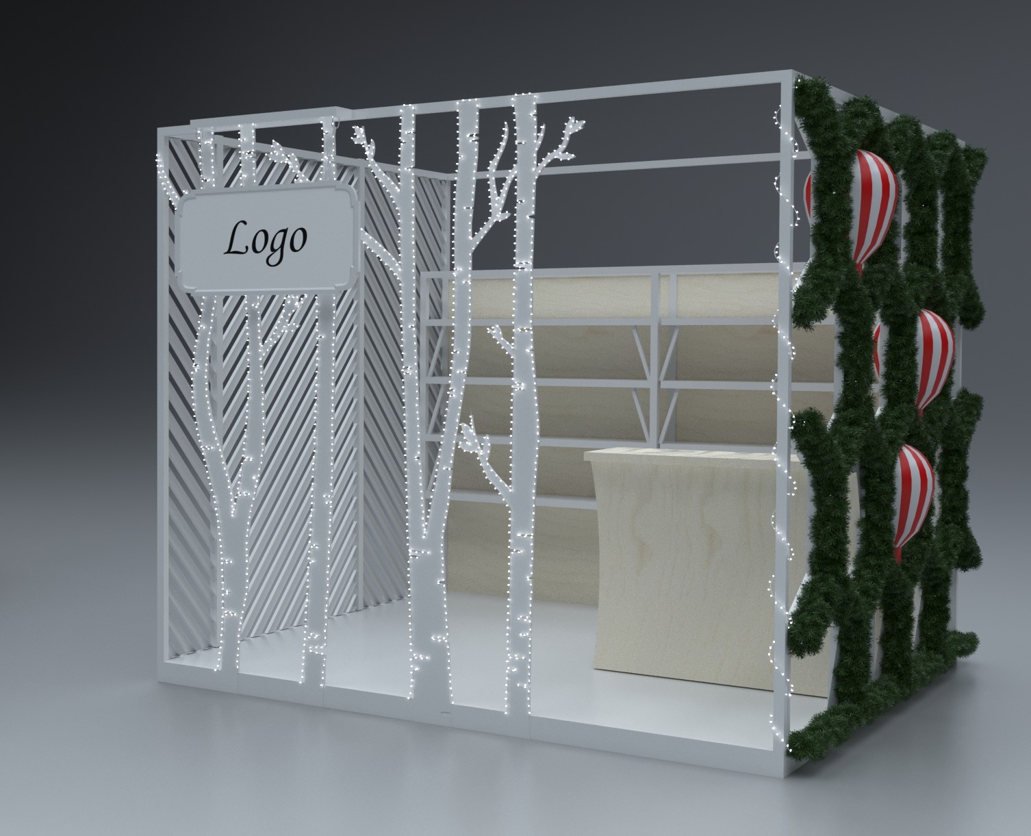 Торговые павильоны — 3D на Dprofile