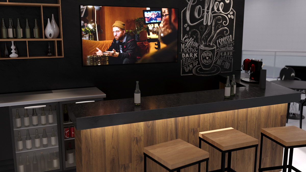 Двухэтажный выставочный стенд — Изображение №7 — 3D на Dprofile