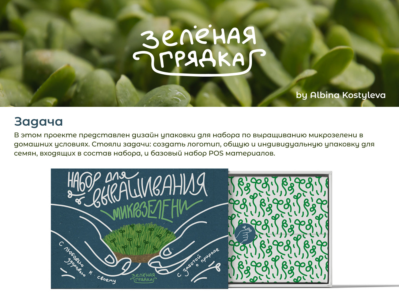Упаковка для семян/Packaging — Изображение №1 — Брендинг, Графика на Dprofile