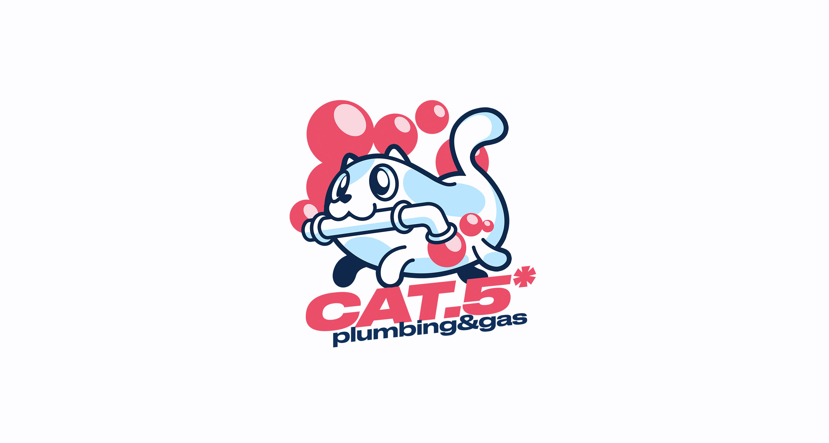 CAT5 Plumbing and gas — Изображение №1 — Брендинг, Иллюстрация на Dprofile