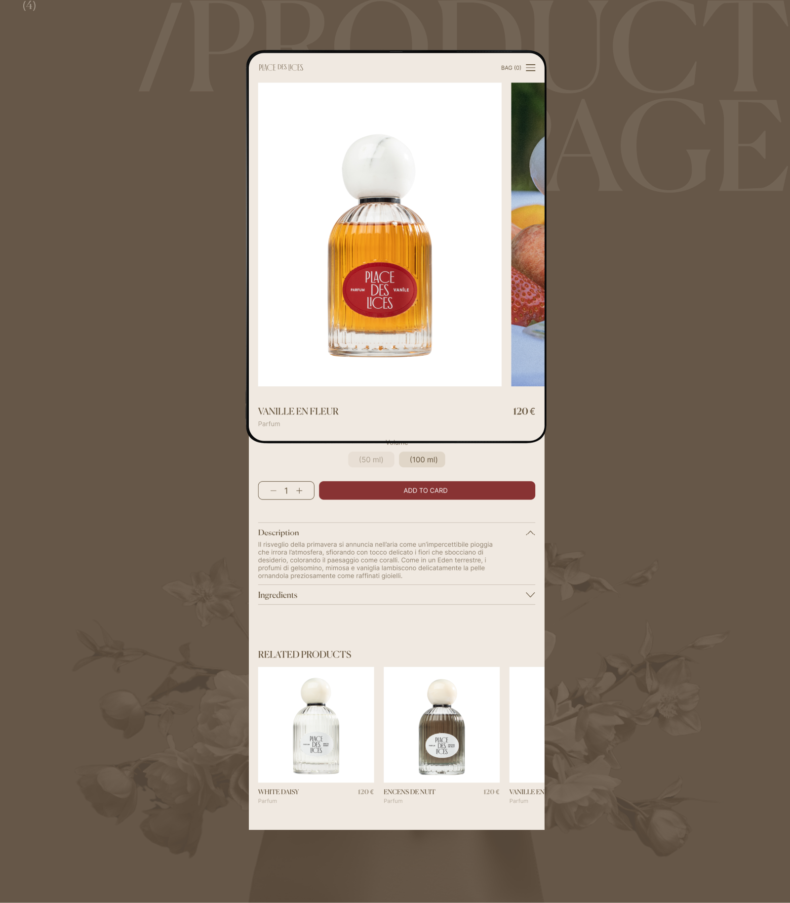 Place des Lices | E-commerce Redesign — Изображение №6 — Интерфейсы, Анимация на Dprofile