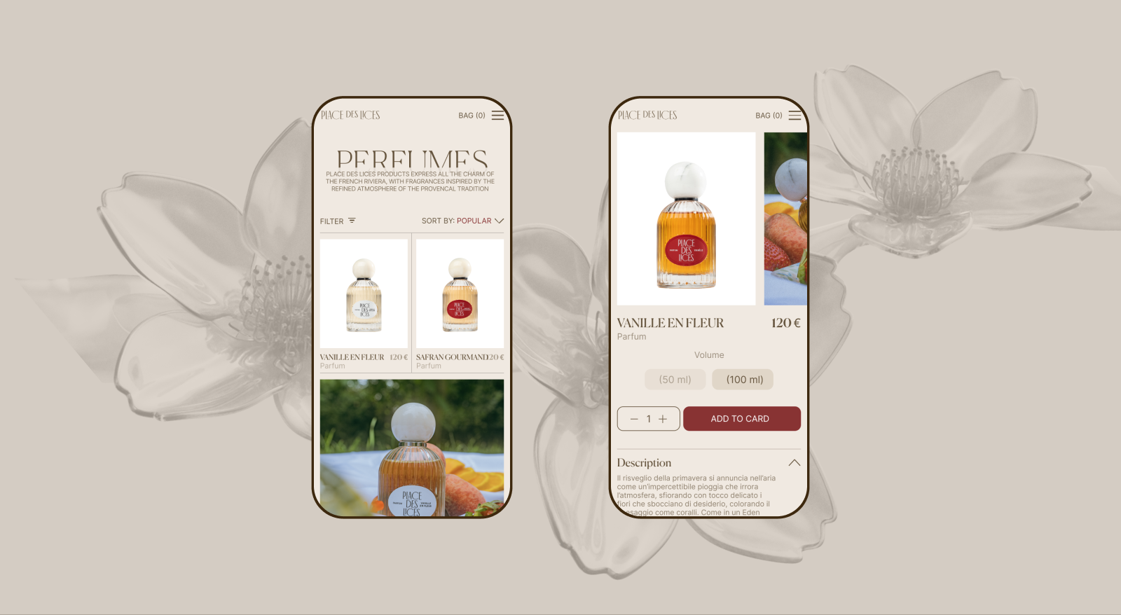 Place des Lices | E-commerce Redesign — Изображение №7 — Интерфейсы, Анимация на Dprofile