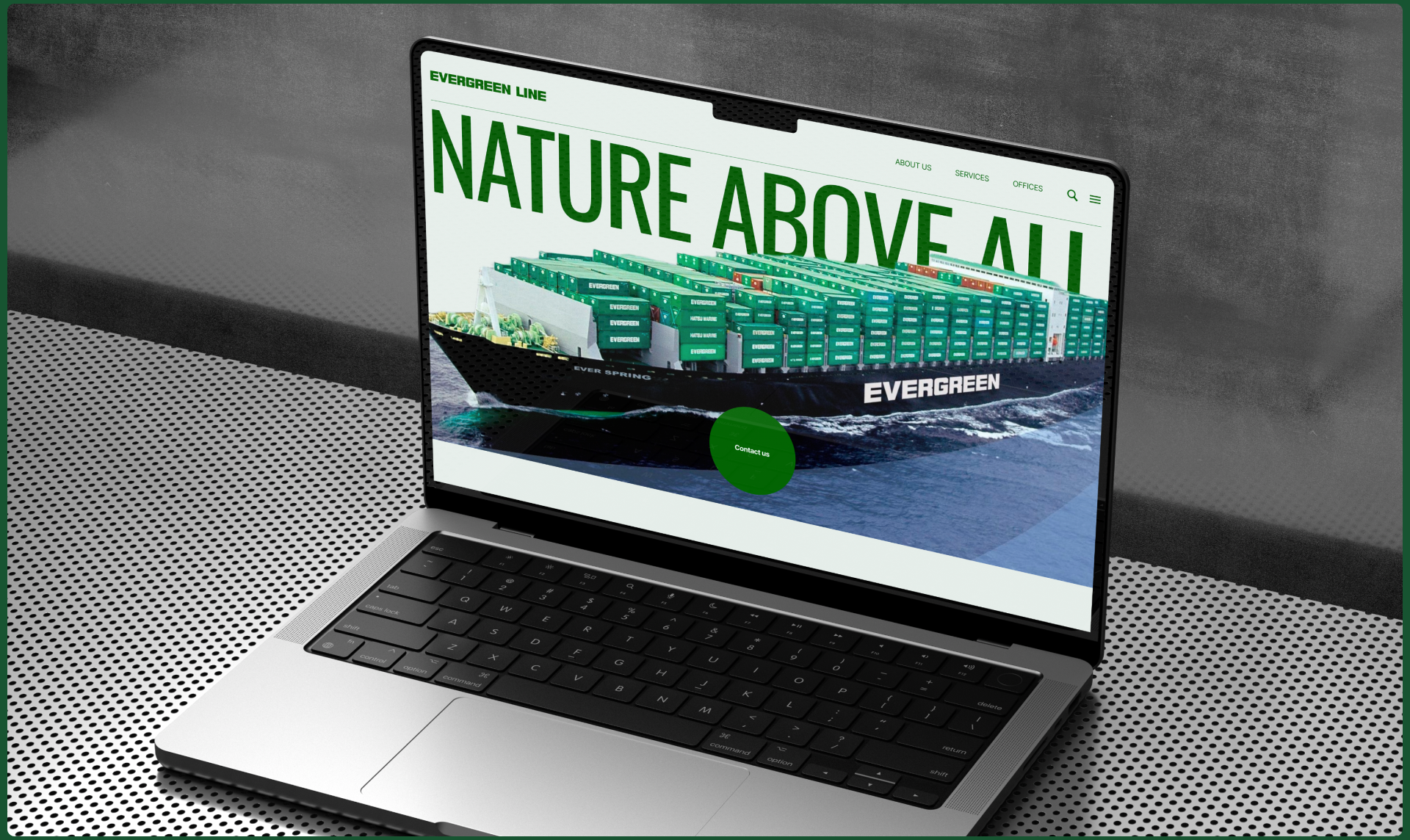 EVERGREEN LINE | Corporate website — Изображение №3 — Интерфейсы, Графика на Dprofile