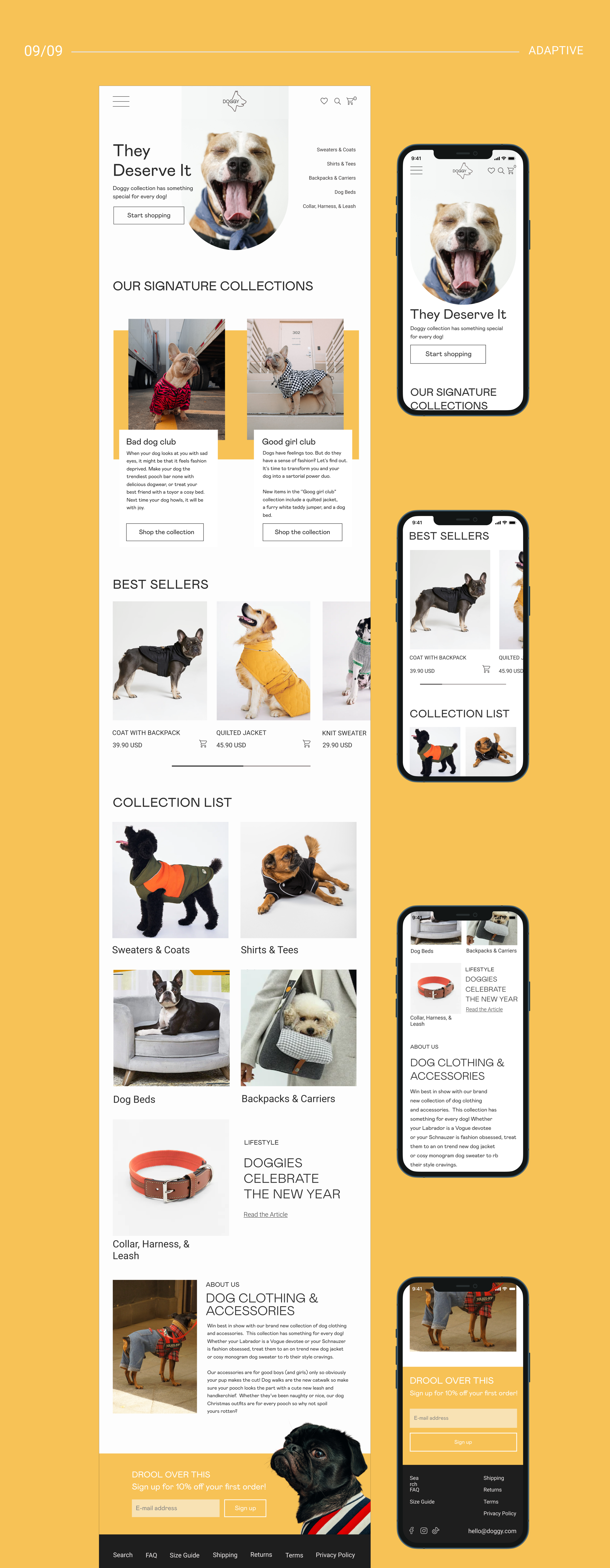 Online Pet Store | E-commerce — Изображение №9 — Брендинг, Интерфейсы на Dprofile