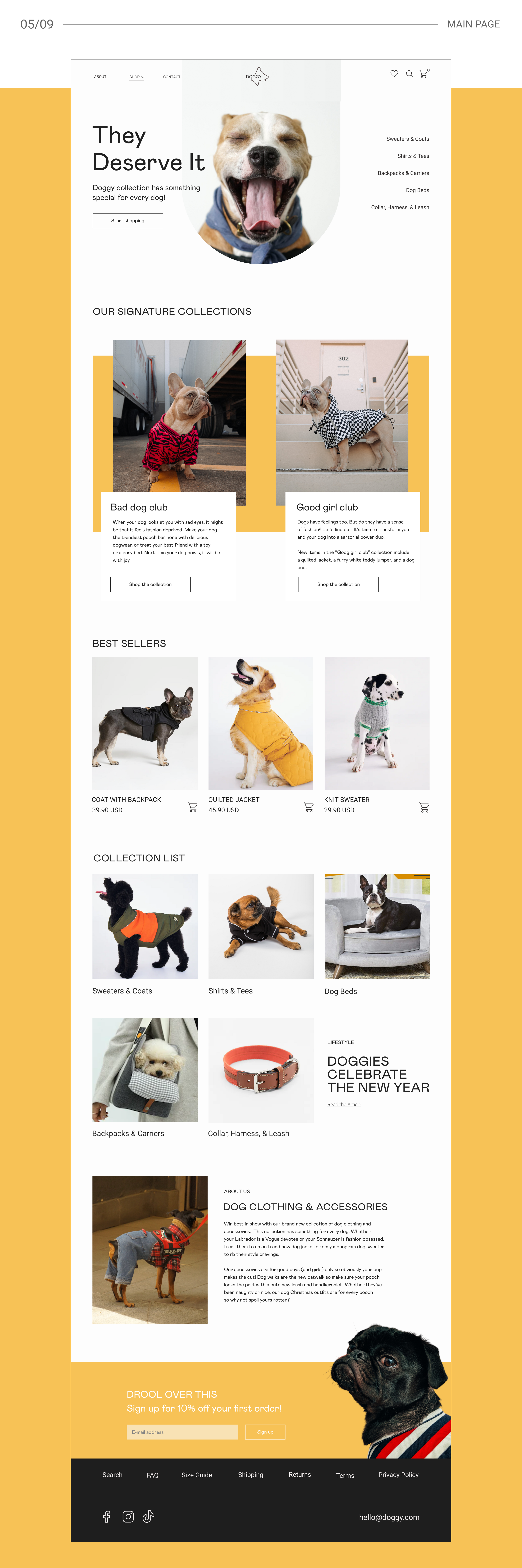Online Pet Store | E-commerce — Изображение №6 — Брендинг, Интерфейсы на Dprofile