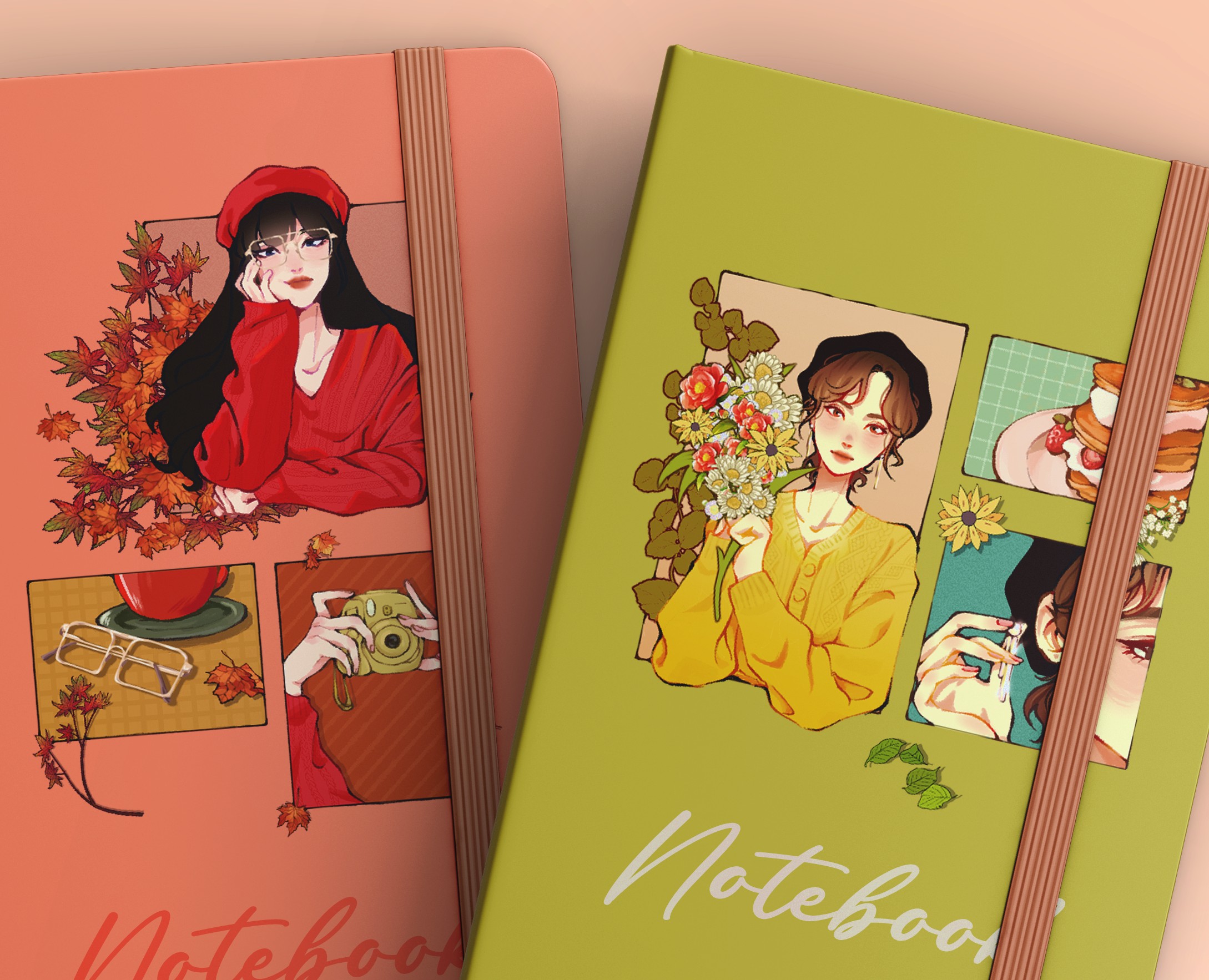 Notebook design — Брендинг, Иллюстрация на Dprofile