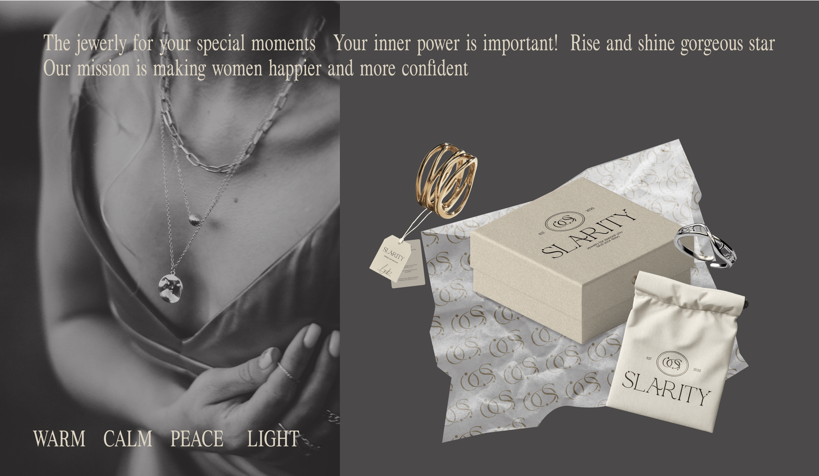 JEWELRY BRAND IDENTIFY | SLARITY ФИРМЕННЫЙ СТИЛЬ — Изображение №14 — Брендинг на Dprofile