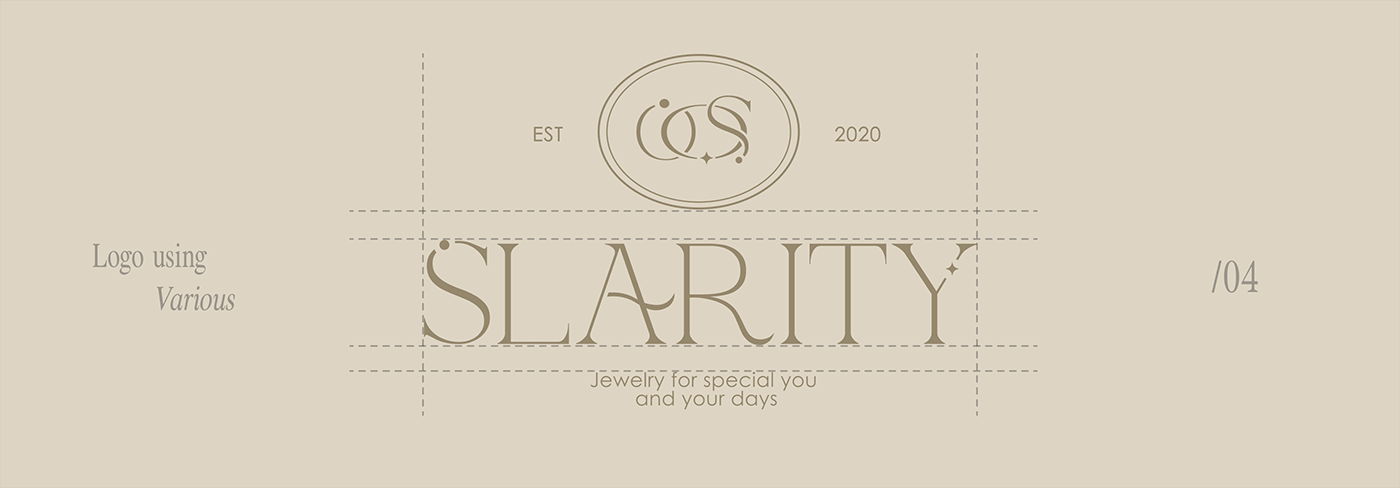JEWELRY BRAND IDENTIFY | SLARITY ФИРМЕННЫЙ СТИЛЬ — Изображение №3 — Брендинг на Dprofile