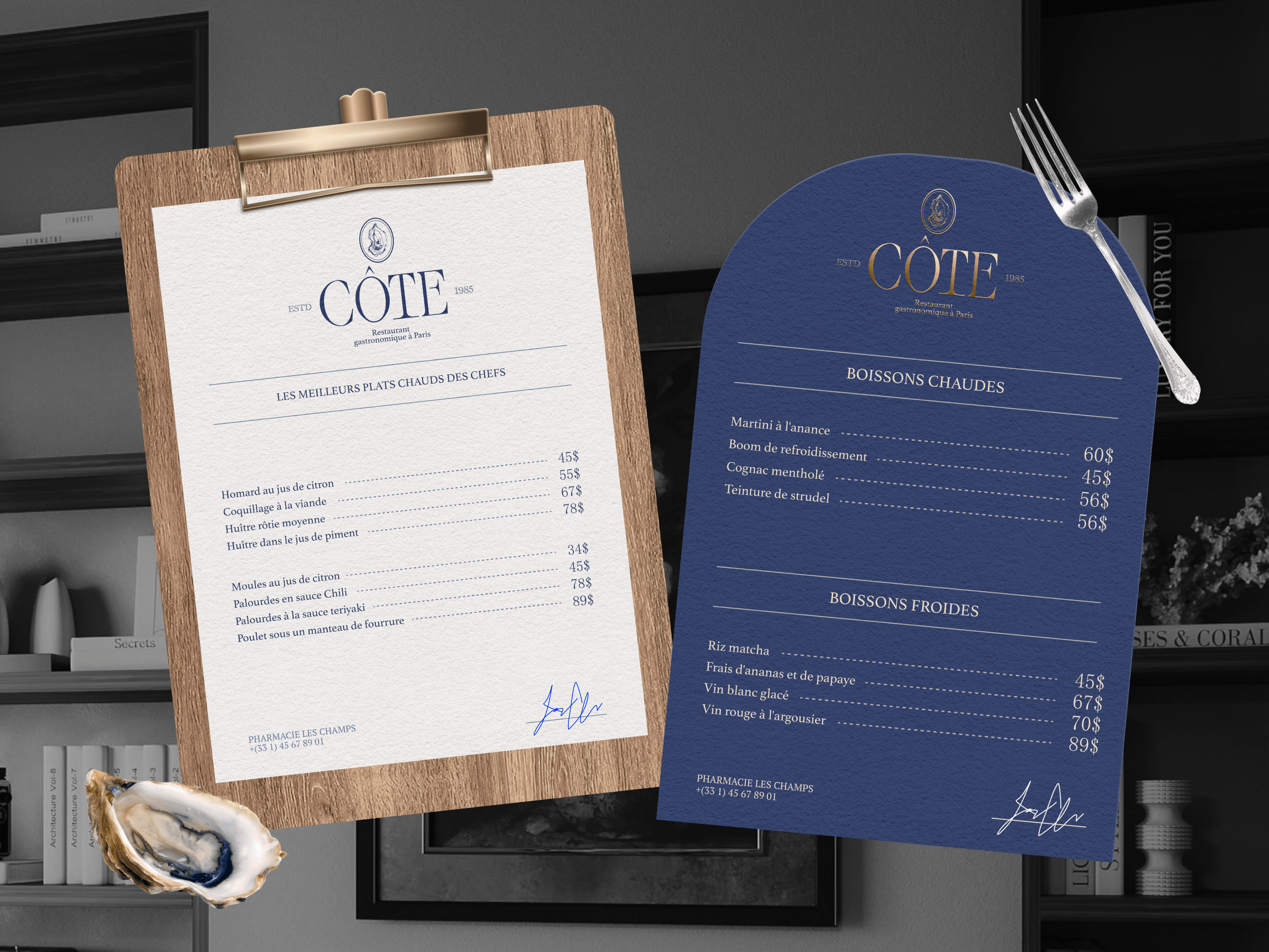 restaurant brand identify | брендинг для ресторана — Изображение №11 — Брендинг на Dprofile