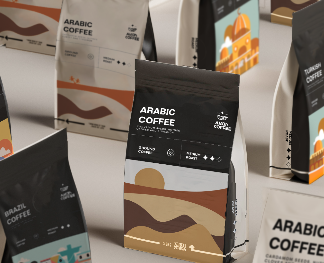 AKAN — Coffee around the world на Dprofile