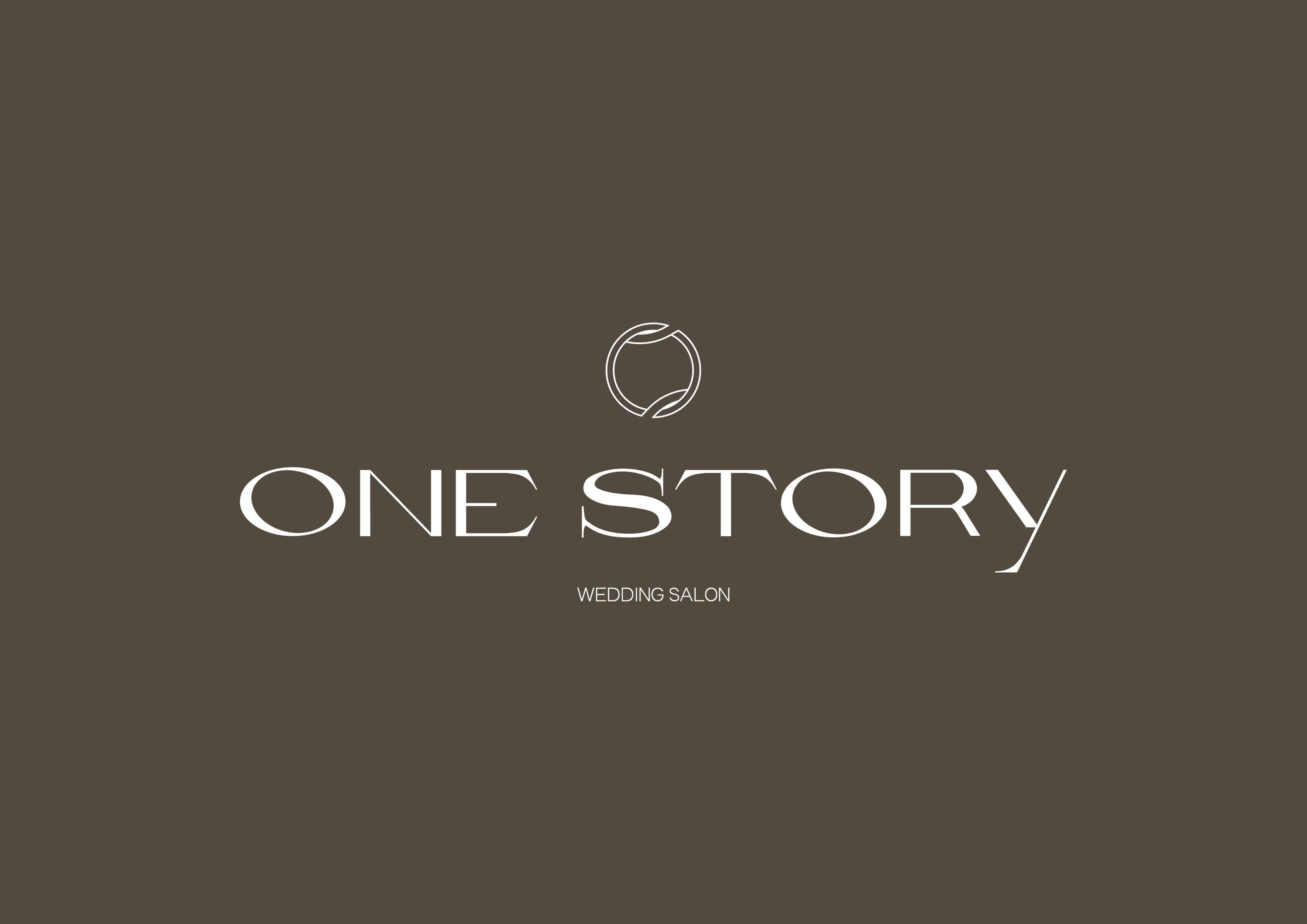 свадебный салон / wedding salon / ONE STORY — Изображение №1 — Брендинг на Dprofile