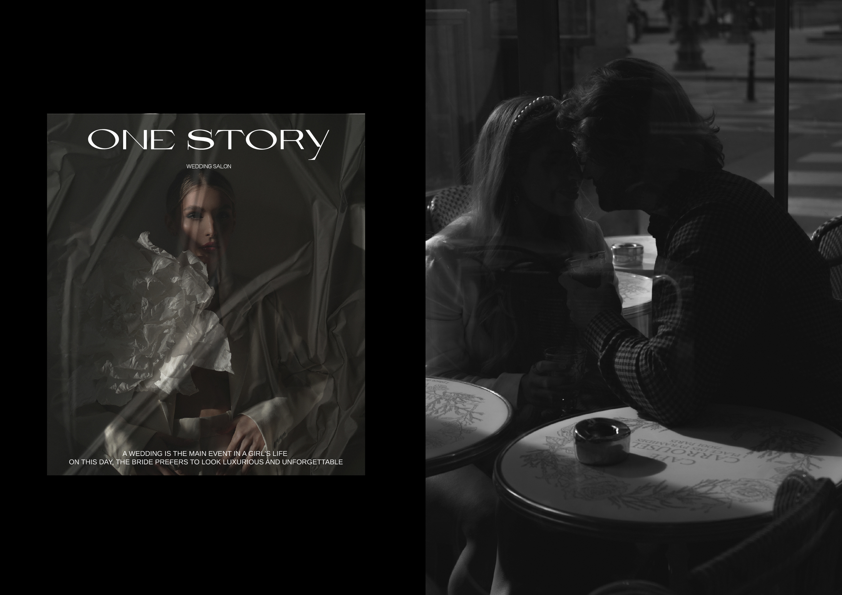 свадебный салон / wedding salon / ONE STORY — Изображение №3 — Брендинг на Dprofile