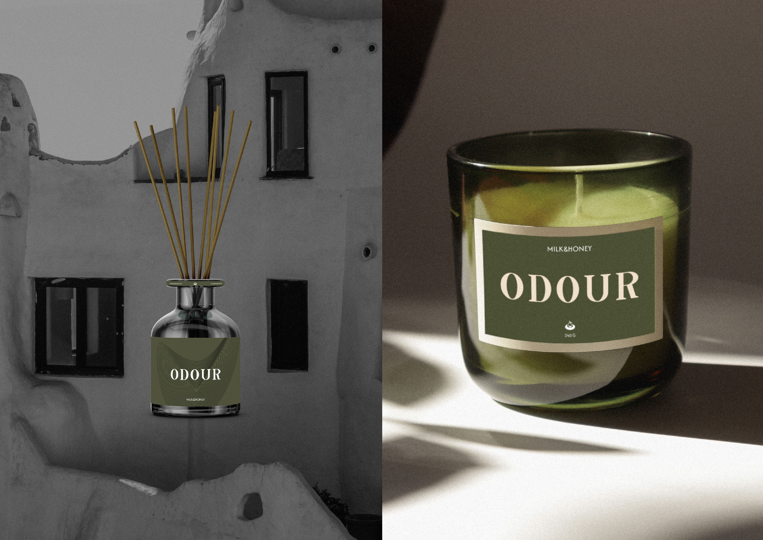 brand of candles / бренд свечей и благовоний / ODOUR — Изображение №2 — Брендинг на Dprofile