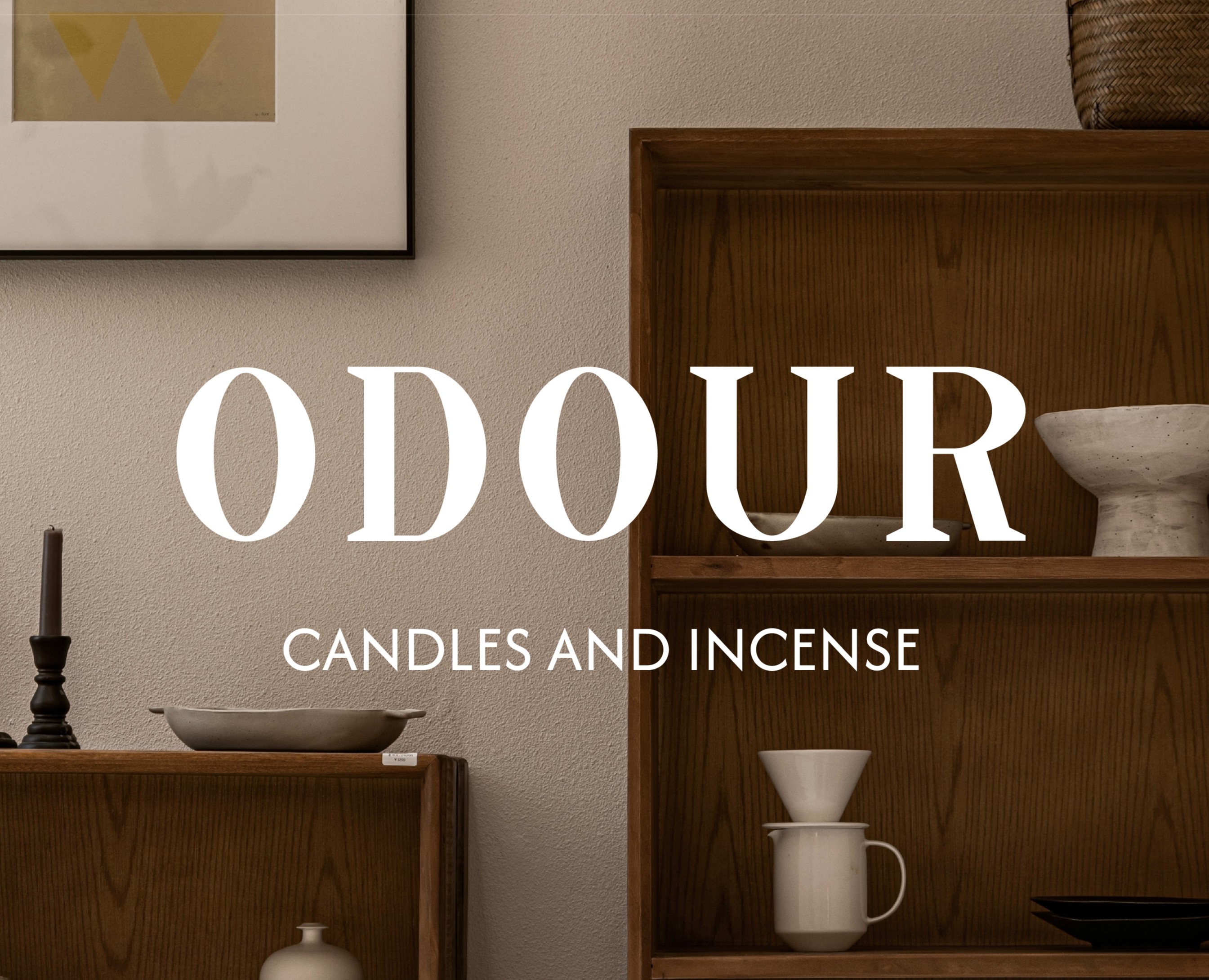 brand of candles / бренд свечей и благовоний / ODOUR на Dprofile