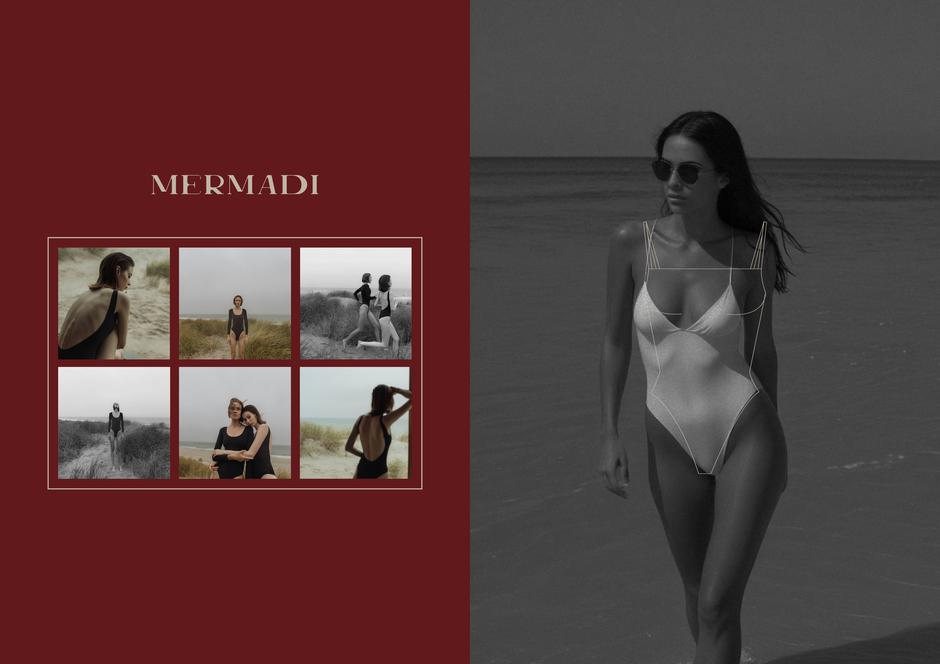 swimwear brand / бренд купальников / MERMADI — Изображение №10 — Брендинг на Dprofile