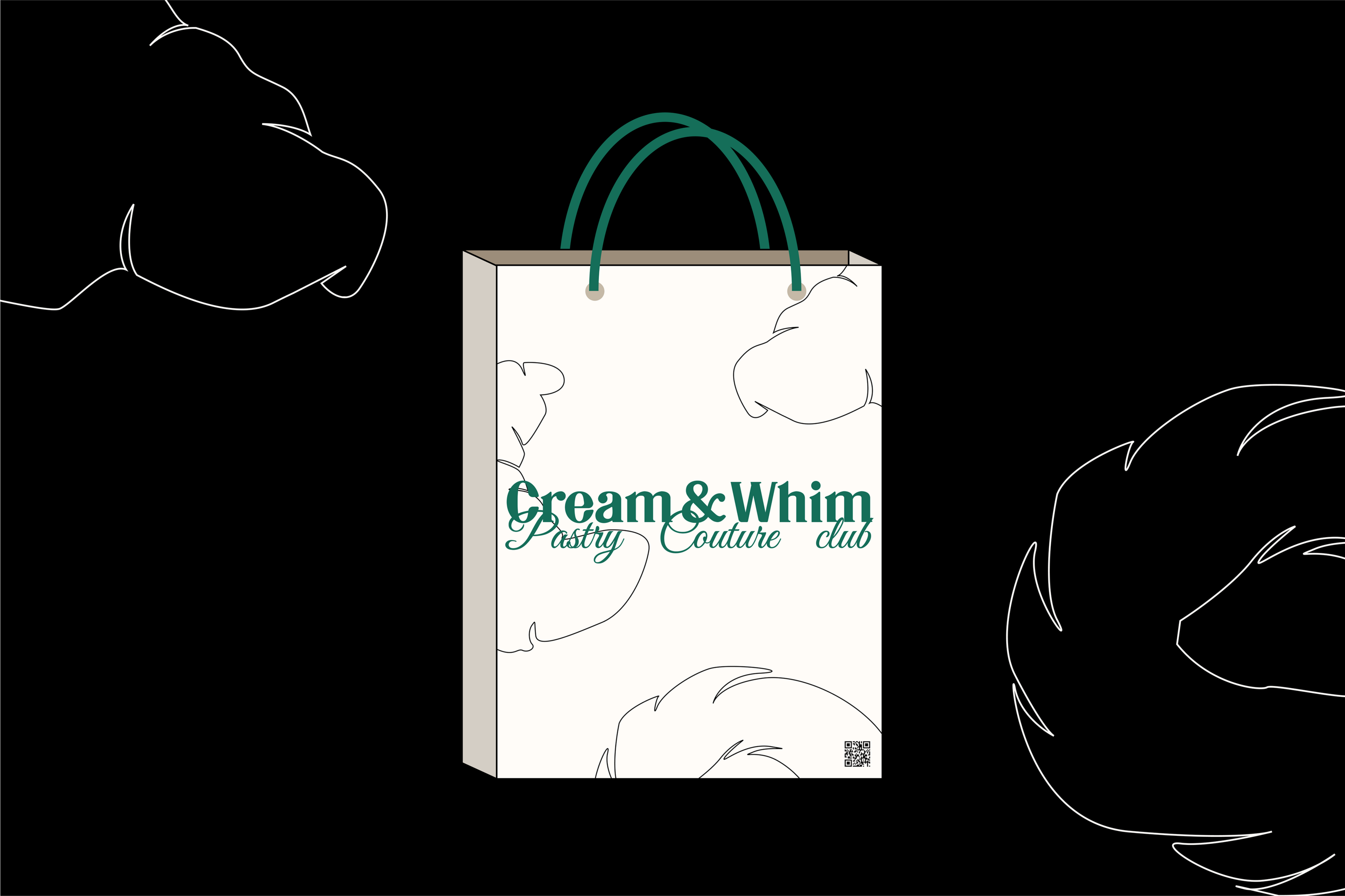 CREAM&WHIM | ЛОГОТИП И ФИРМЕННЫЙ СТИЛЬ — Изображение №6 — Брендинг на Dprofile
