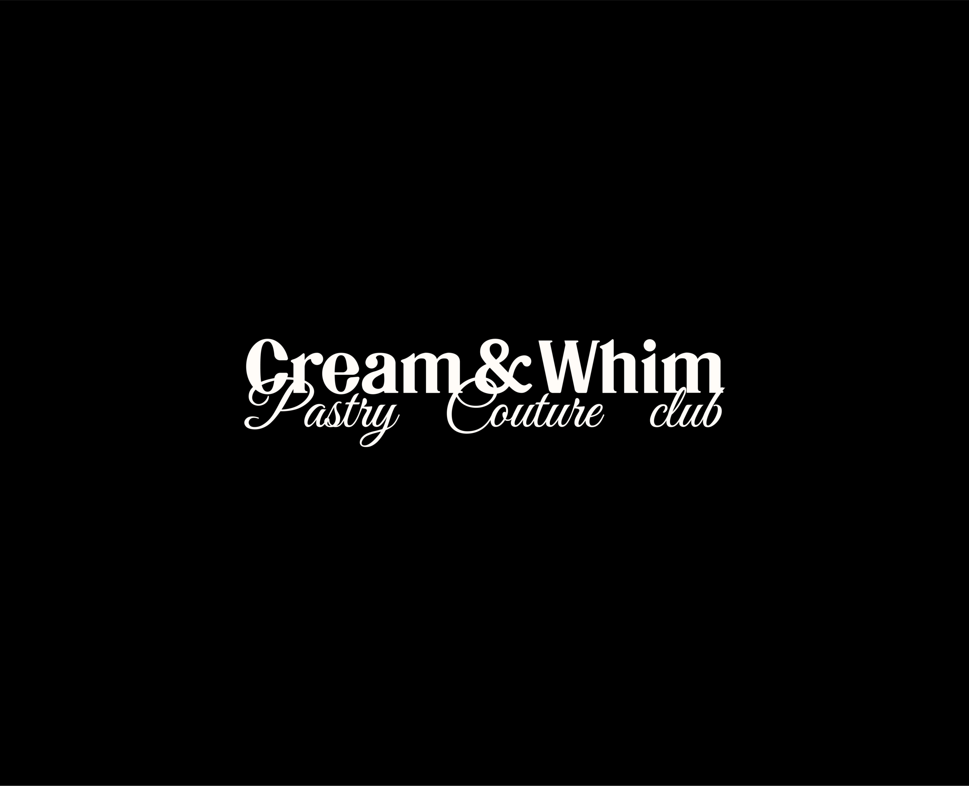 CREAM&WHIM | ЛОГОТИП И ФИРМЕННЫЙ СТИЛЬ — Брендинг на Dprofile