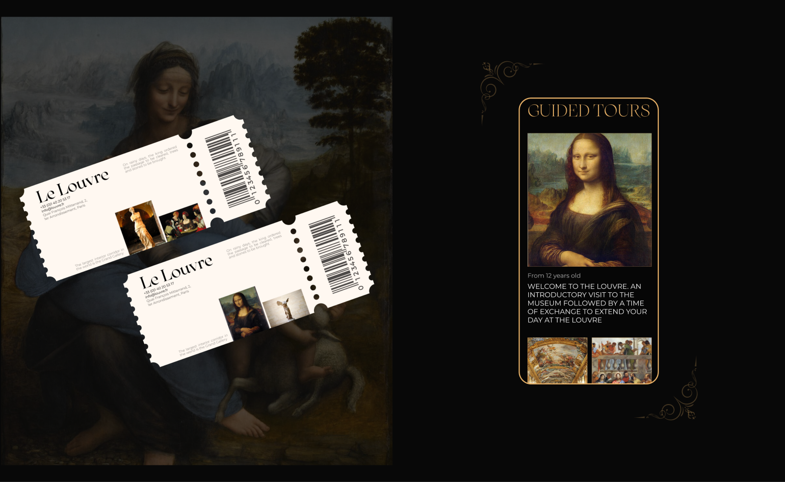 The Louvre | Corporate website — Изображение №6 — Интерфейсы, Анимация на Dprofile