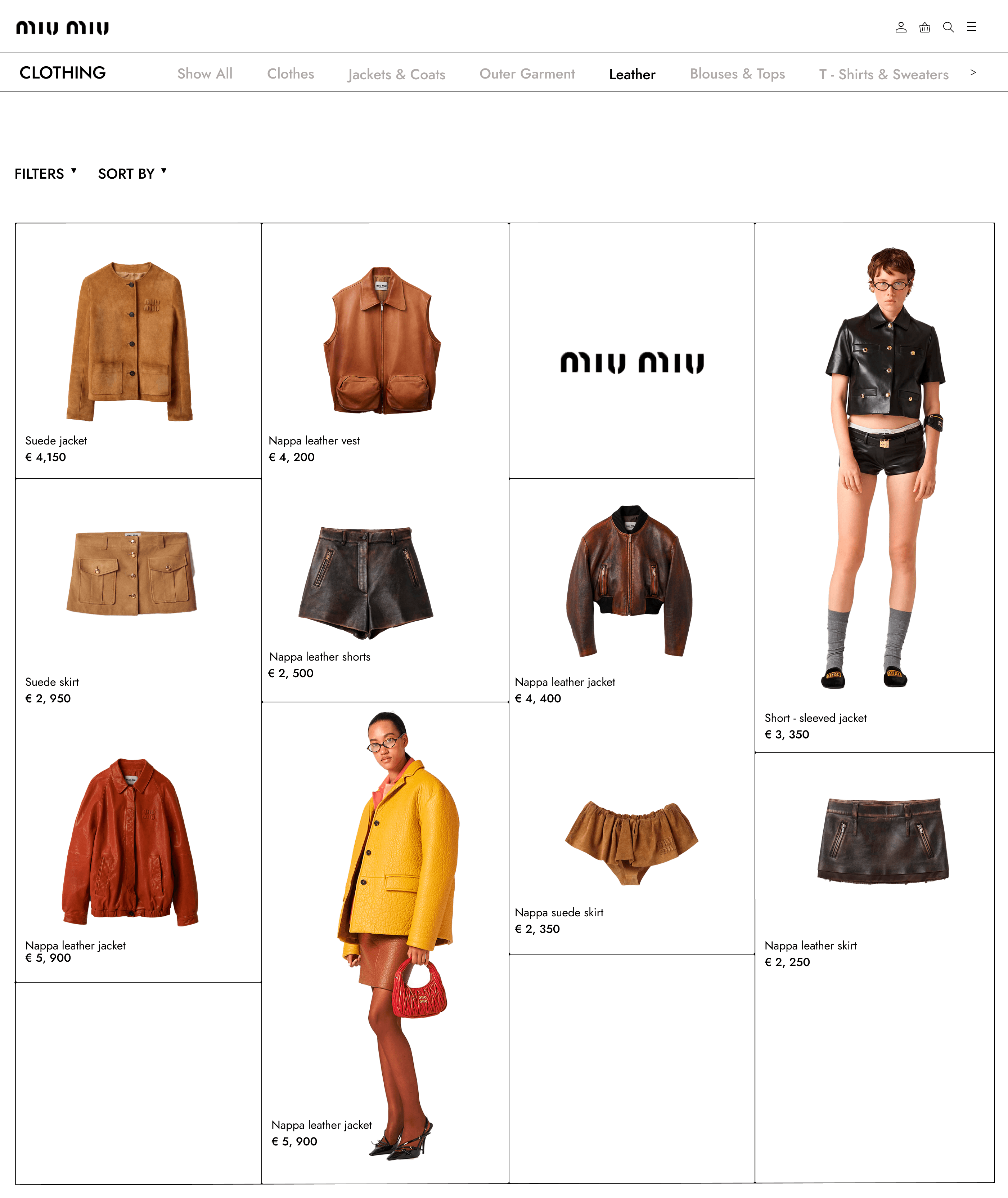 MIU MIU / UNCOMMERCE PROJECT — Изображение №5 — Интерфейсы, Брендинг на Dprofile