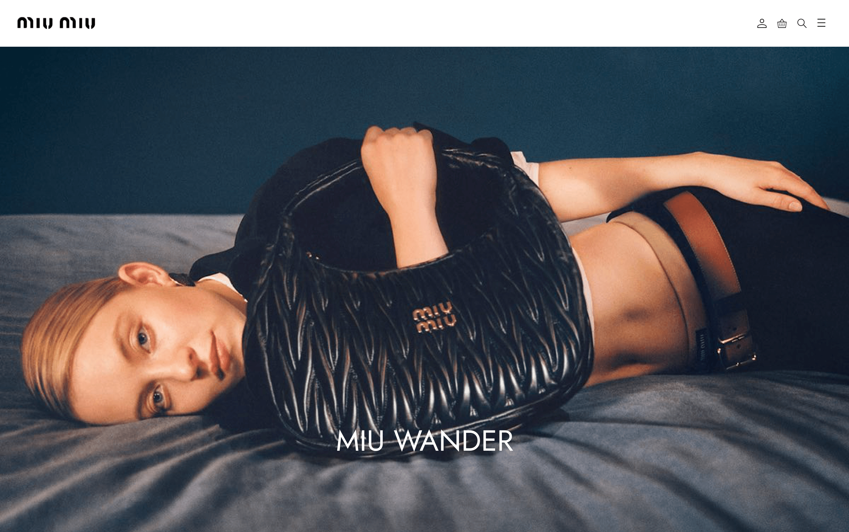 MIU MIU / UNCOMMERCE PROJECT — Изображение №1 — Интерфейсы, Брендинг на Dprofile