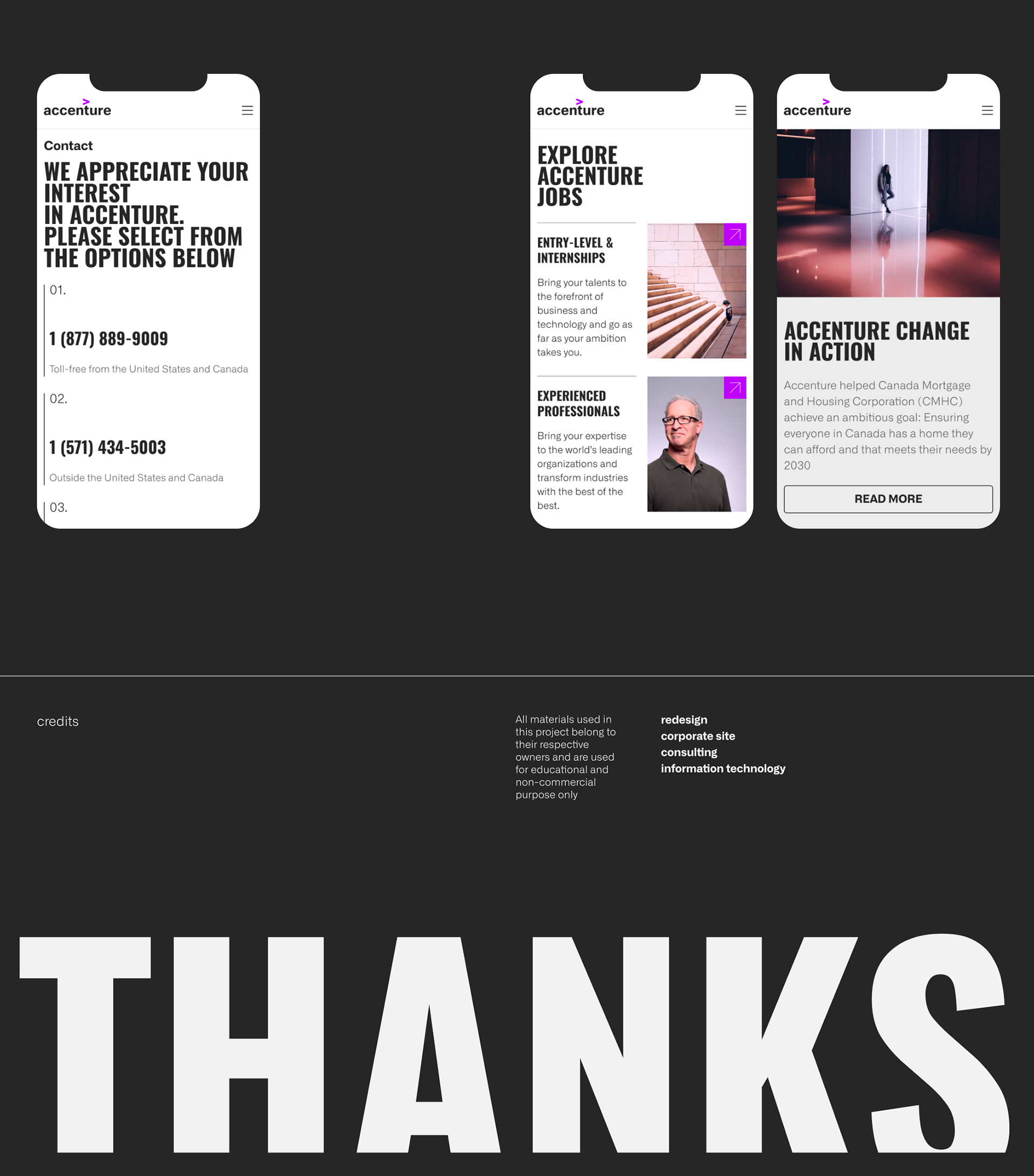 CORPORATE SITE | ACCENTURE REDESIGN — Изображение №18 — Интерфейсы на Dprofile