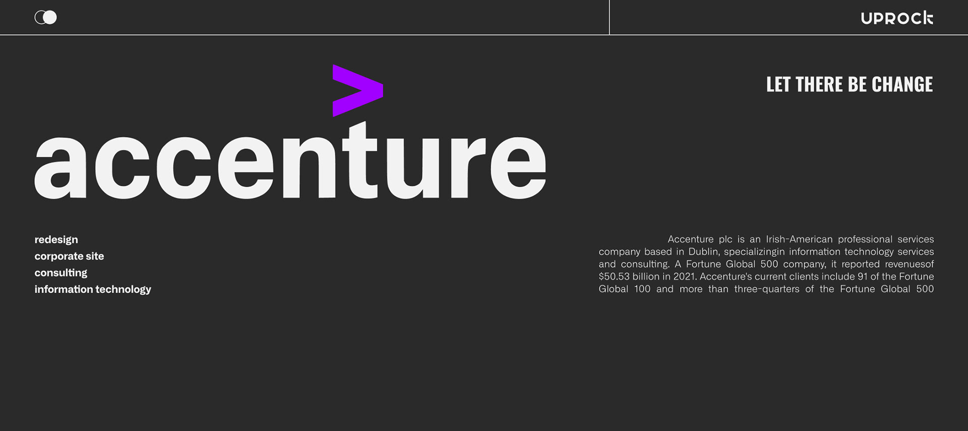 CORPORATE SITE | ACCENTURE REDESIGN — Изображение №1 — Интерфейсы на Dprofile
