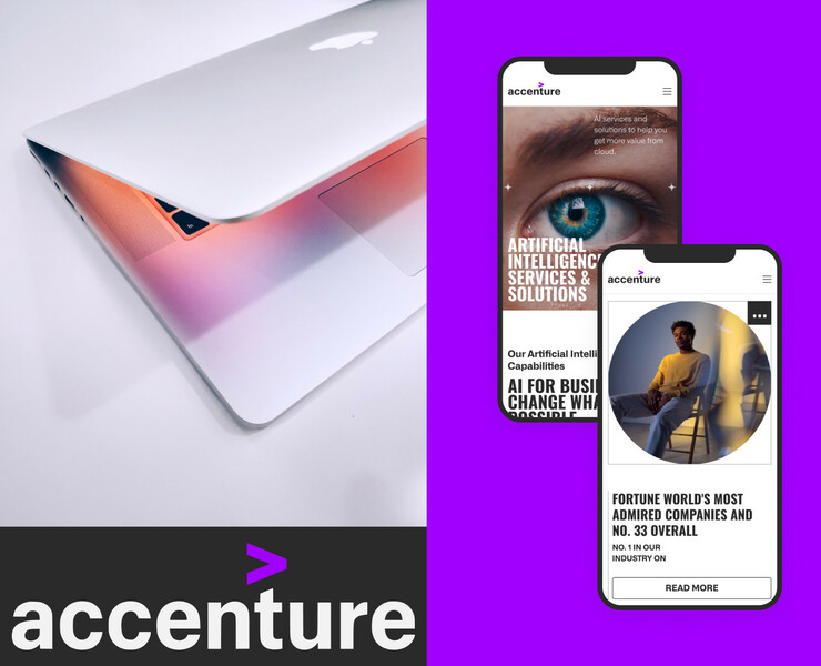 CORPORATE SITE | ACCENTURE REDESIGN на Dprofile