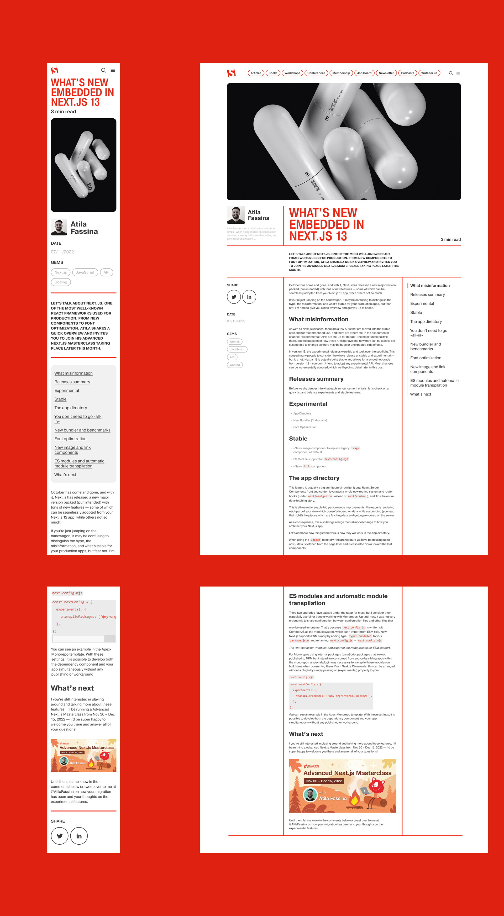 SMASHING MAGAZINE REDESIGN — Изображение №9 — Интерфейсы на Dprofile