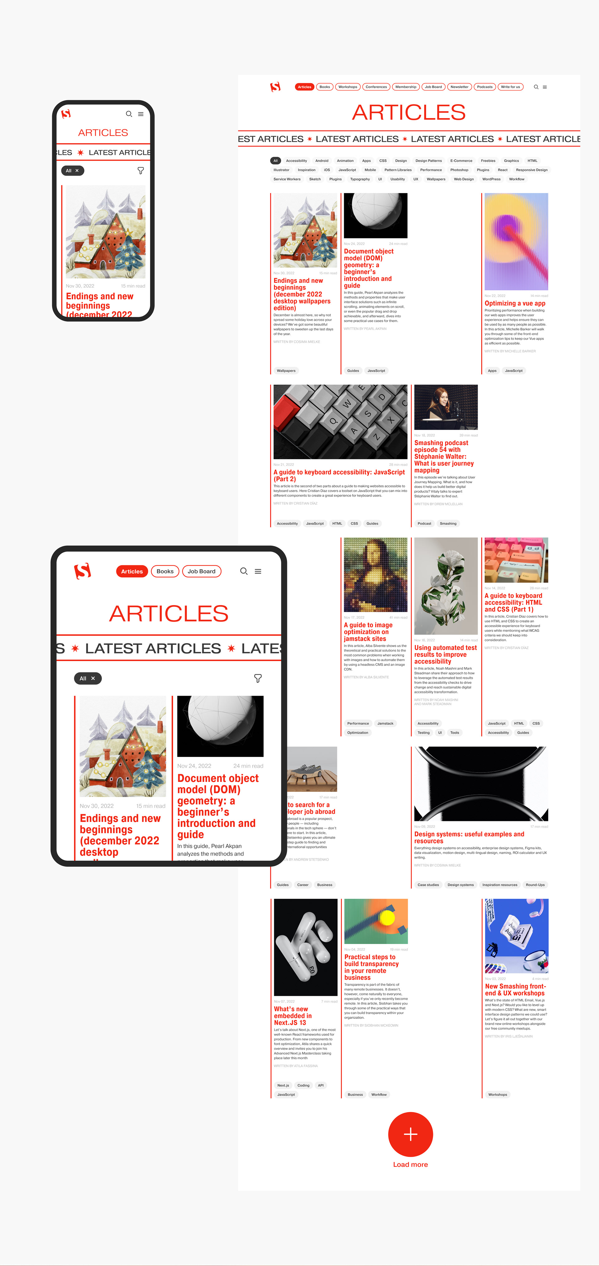 SMASHING MAGAZINE REDESIGN — Изображение №7 — Интерфейсы на Dprofile