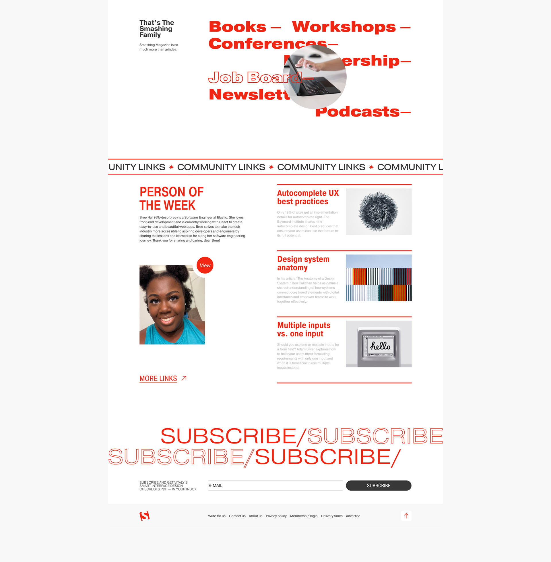 SMASHING MAGAZINE REDESIGN — Изображение №4 — Интерфейсы на Dprofile