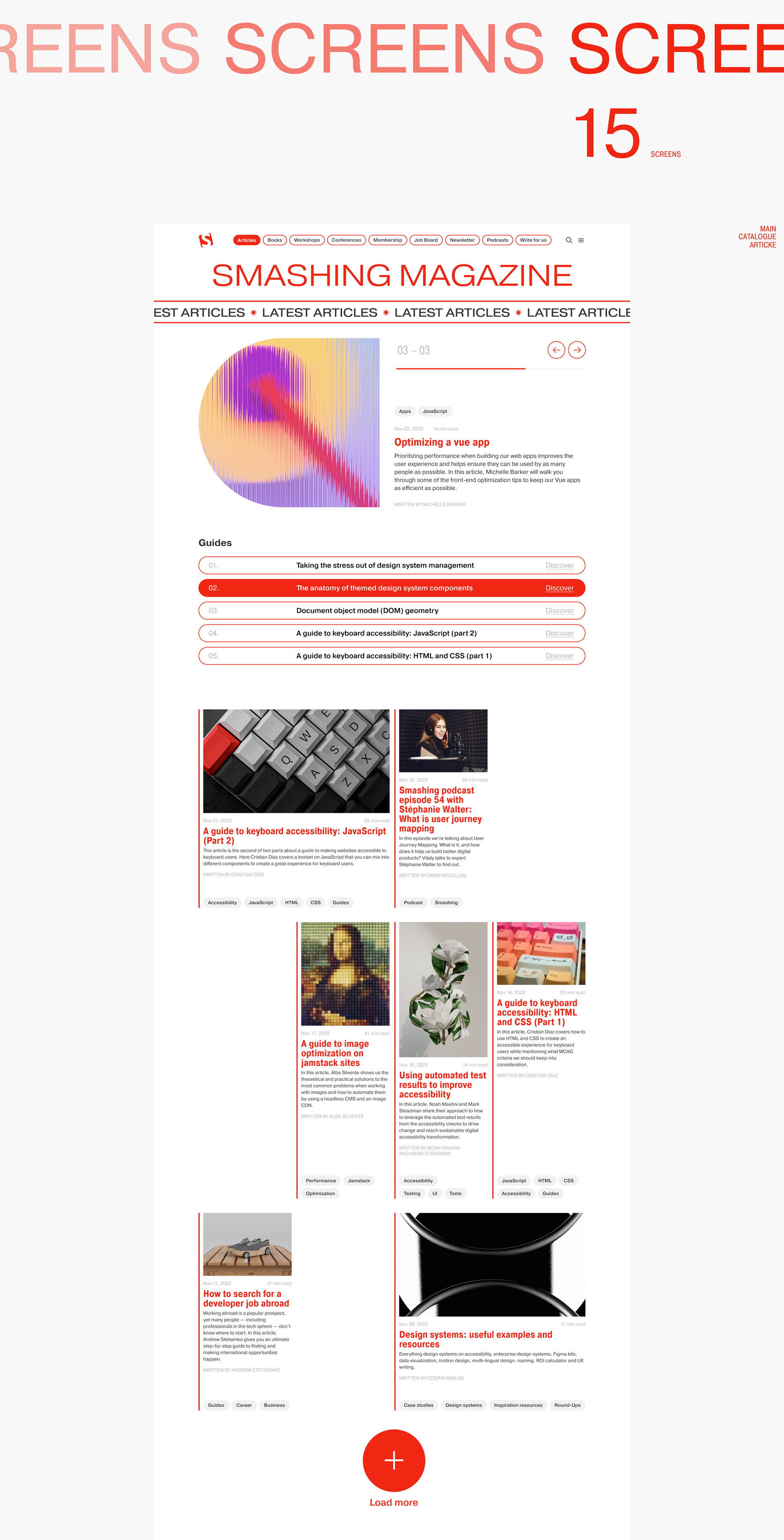 SMASHING MAGAZINE REDESIGN — Изображение №3 — Интерфейсы на Dprofile