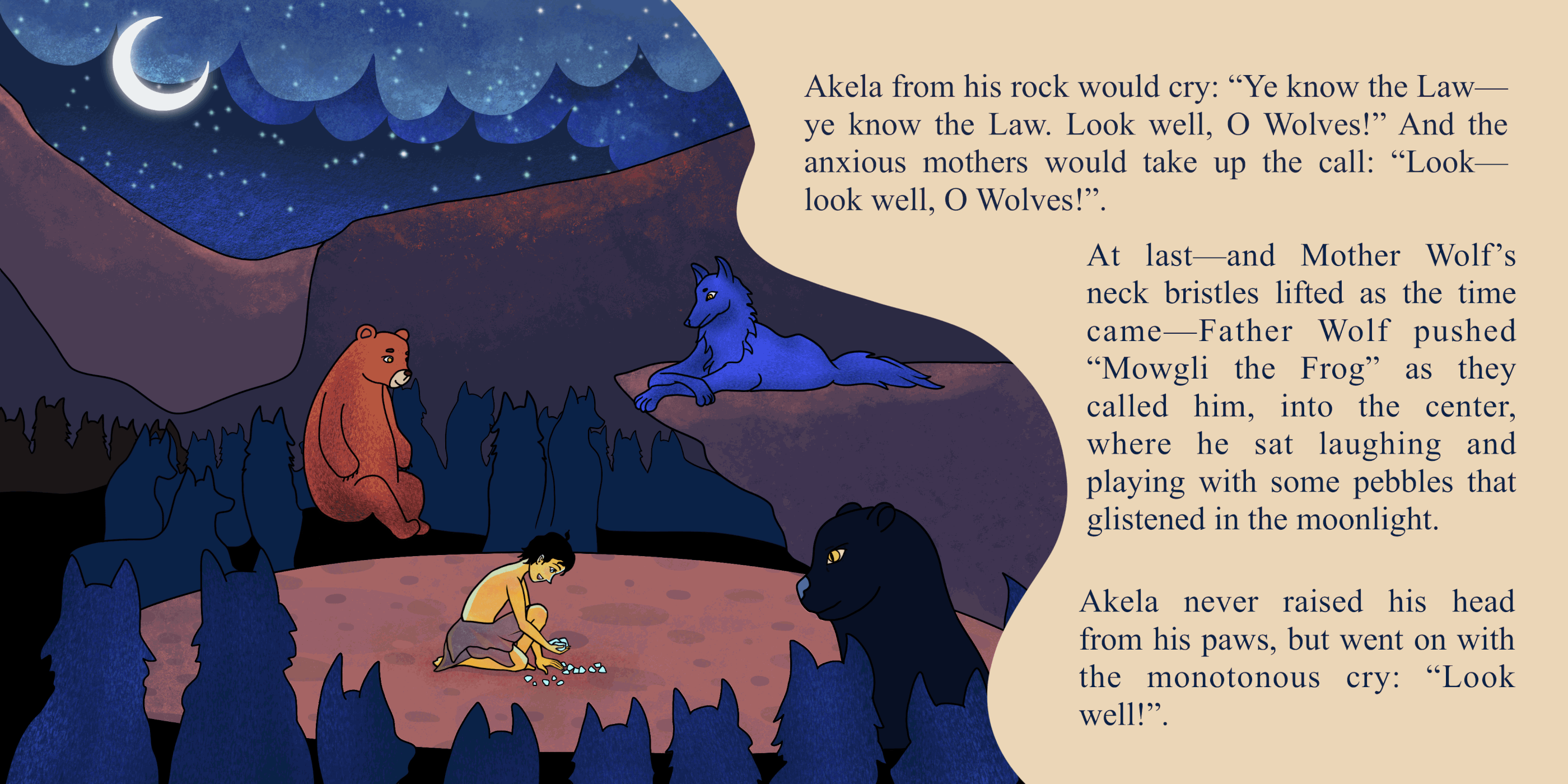 The Jungle book | Children's Book Illustrations — Изображение №17 — Иллюстрация на Dprofile